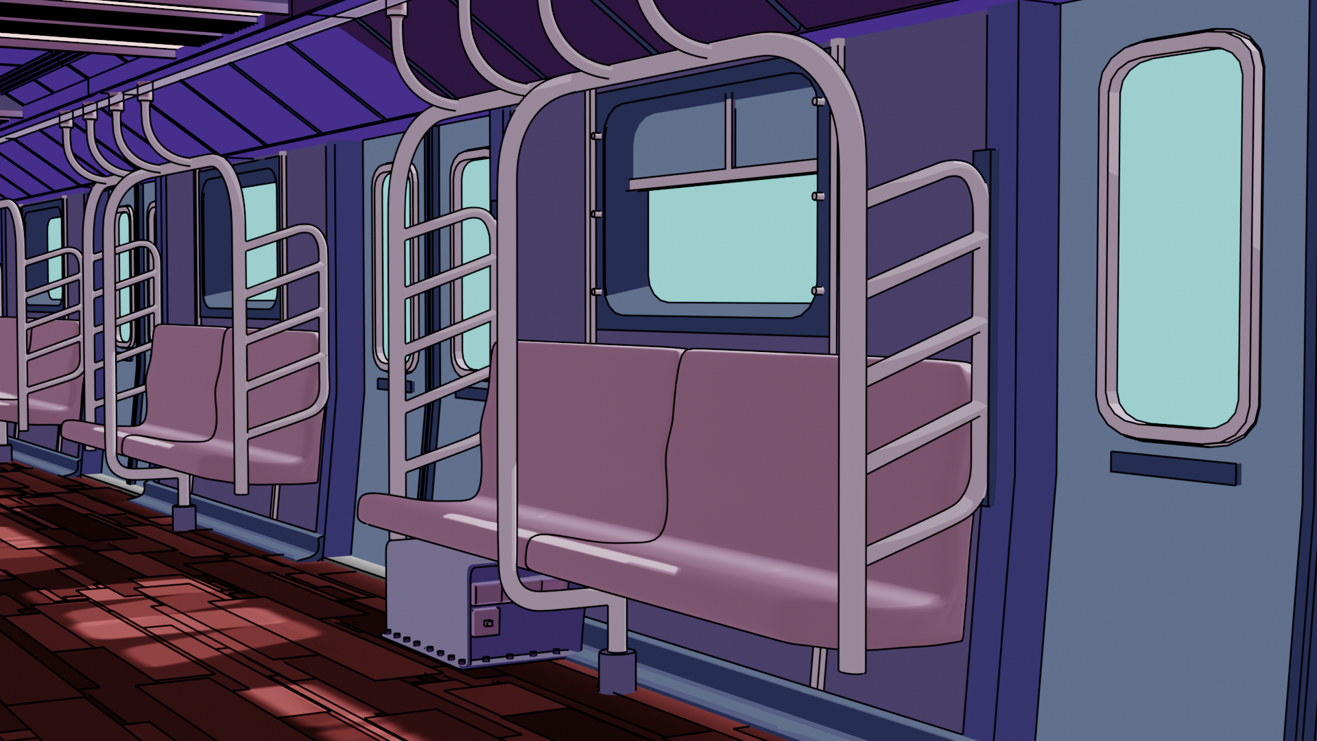 1920x1080 Lofi subway Train by Coolfan23 on Newgrounds
