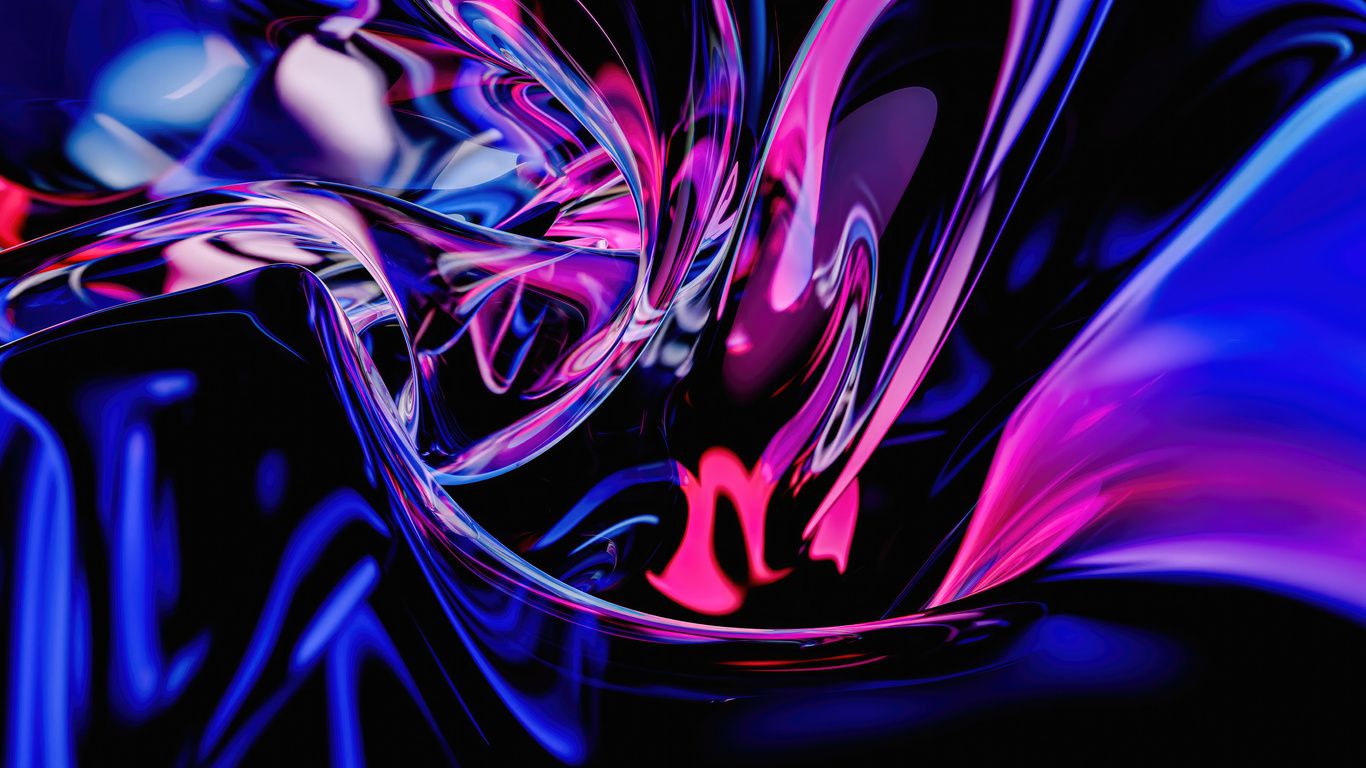 1366x768 Abstract Crystal Glass Laptop HD , HD 4k Wallpaper, Image, Background, Photos and Picture