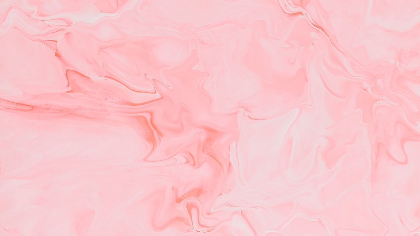1366x768 Download wallpaper 1366x768 paint, liquid, stains, pink, abstract tablet, laptop HD background