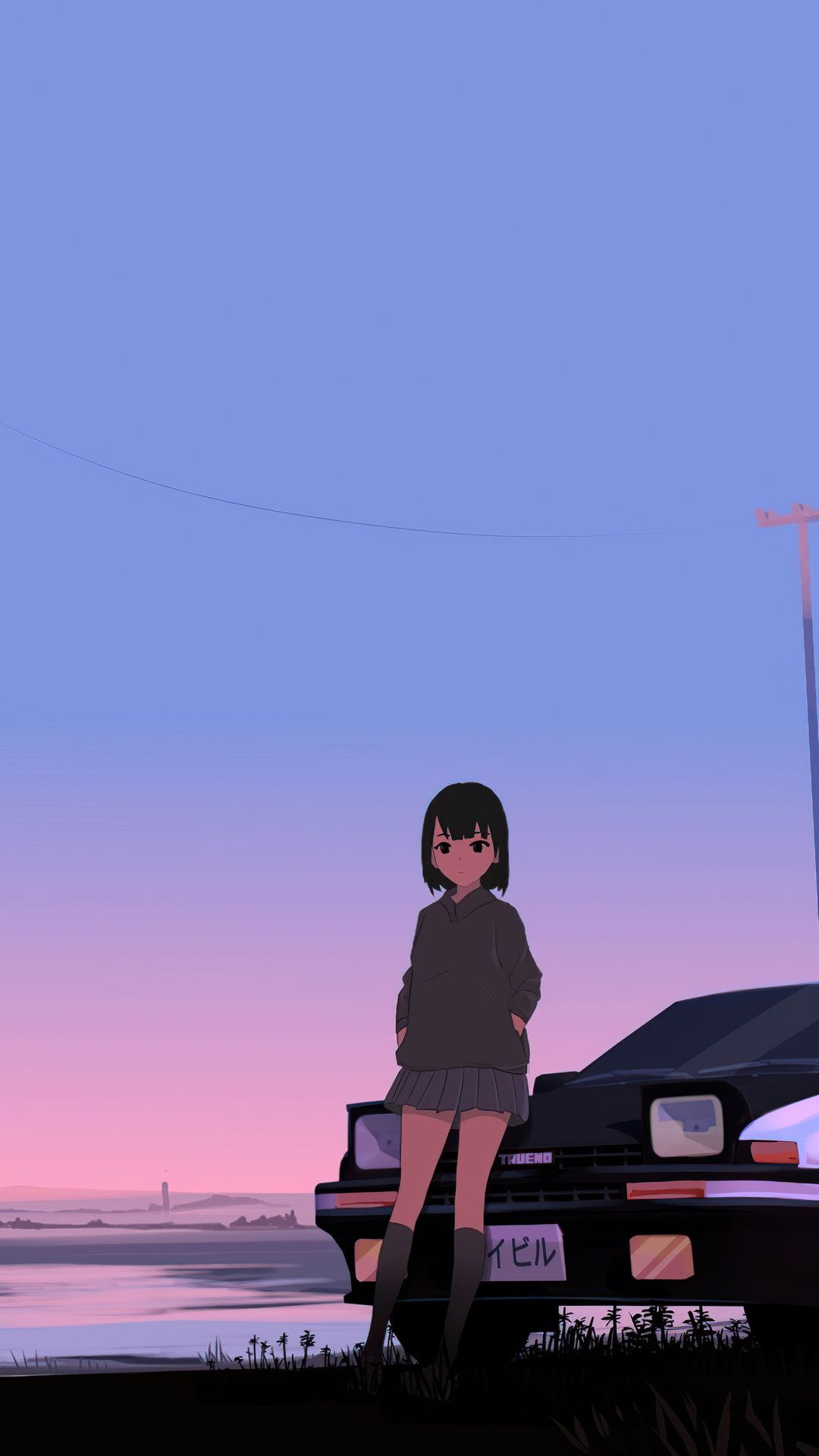 1080x1920 Chill Anime iPhone Wallpaper