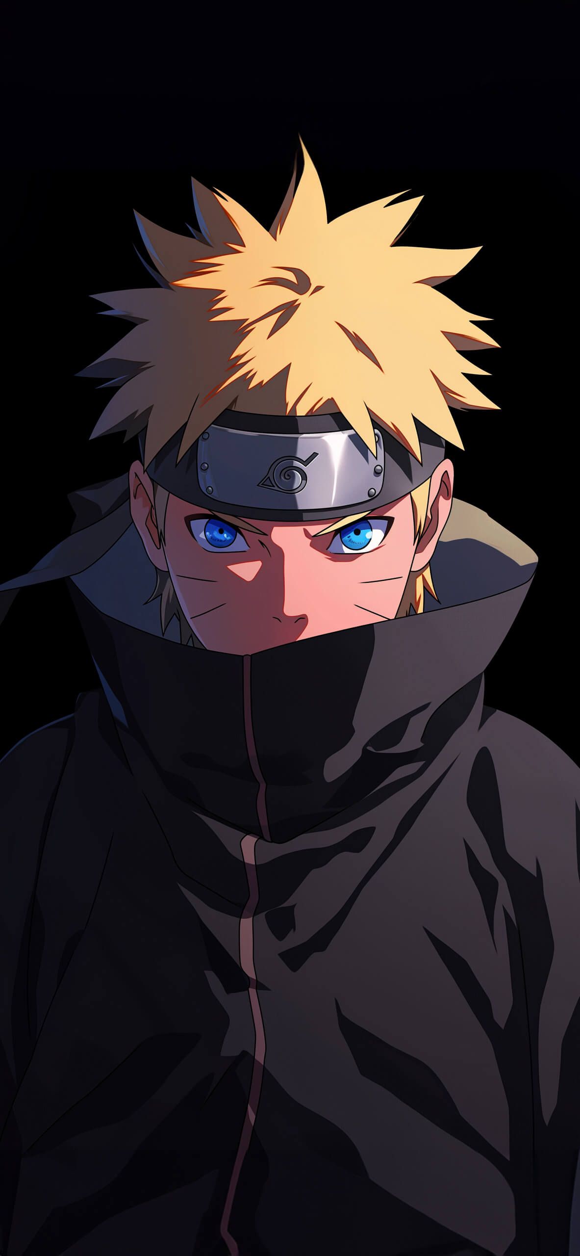 1183x2560 Cool Black Naruto Wallpaper iPhone Anime Wallpaper