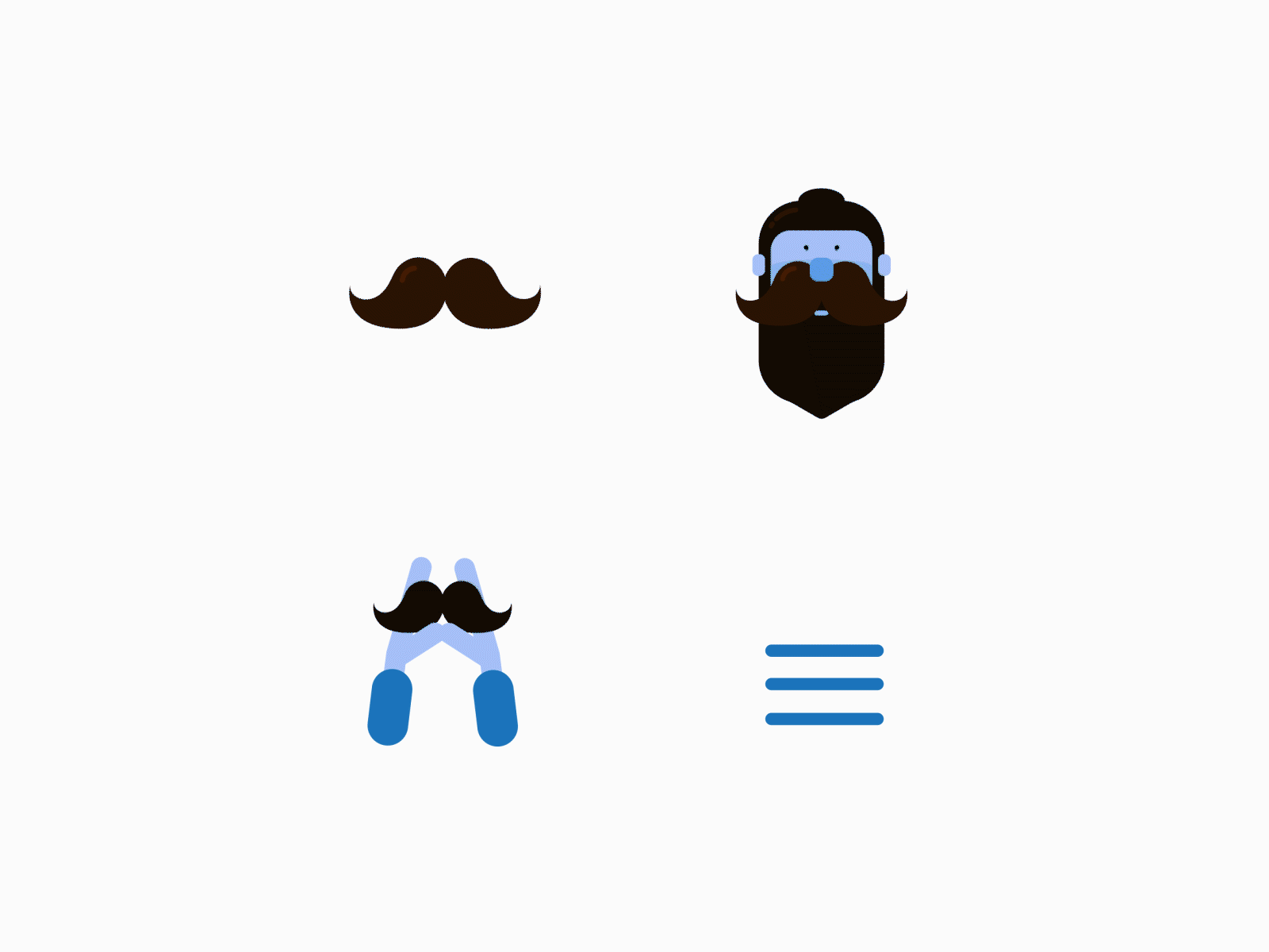 1600x1200 Movember by Sharon Lee Hwei Chen for LottieFiles on Dribbble
