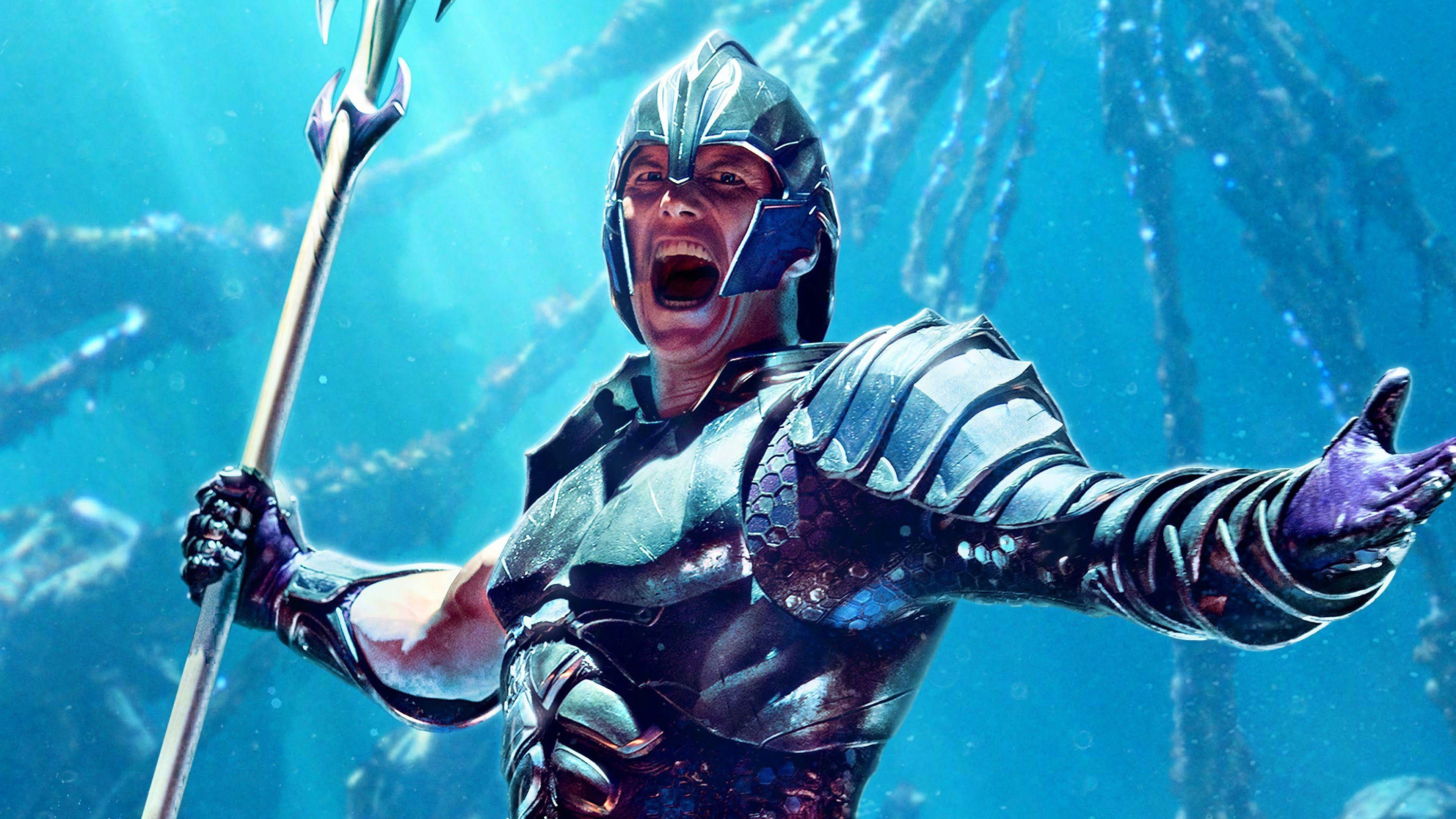 3840x2160 Ocean Master Orm Patrick Wilson Aquaman Movie 2018 4K