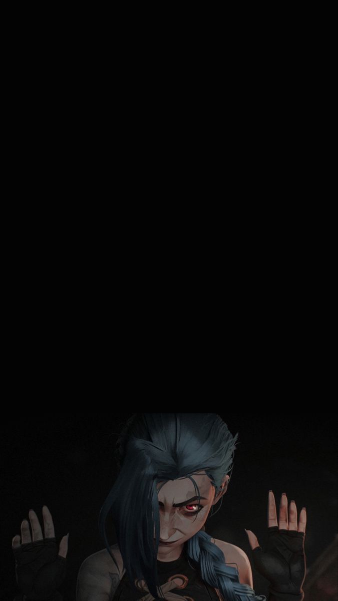 675x1200 Arcane black wallpaper. Arcane iphone wallpaper 4k, Arcane season 2 wallpaper iphone, Arcane 3