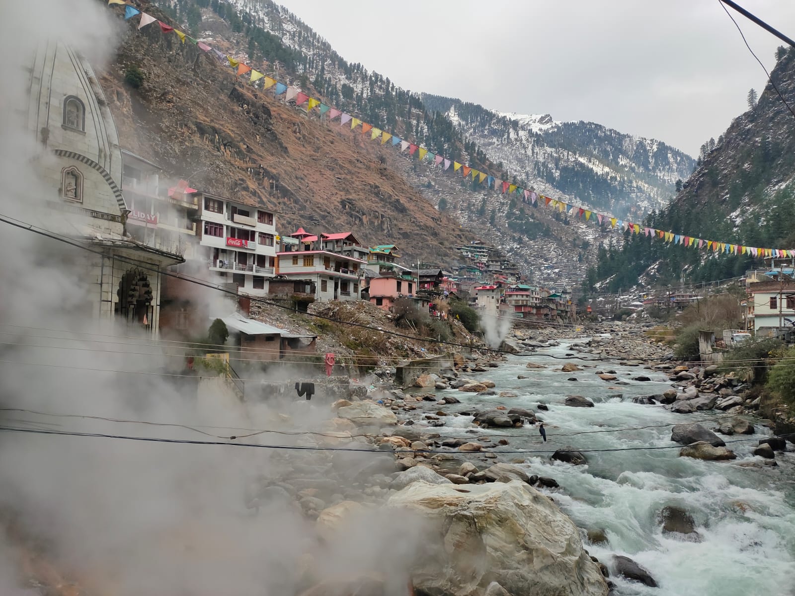 1600x1200 MANIKARAN- The graceful hot springs in the Himalayas! ♨️