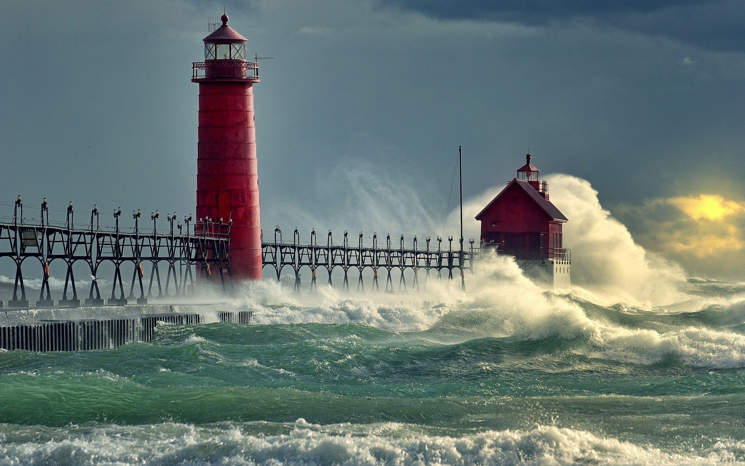 Lighthouse Storm Wallpapers Top Free Lighthouse Storm Backgrounds