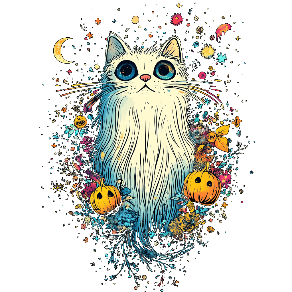 1024x1024 Enchanted Cat