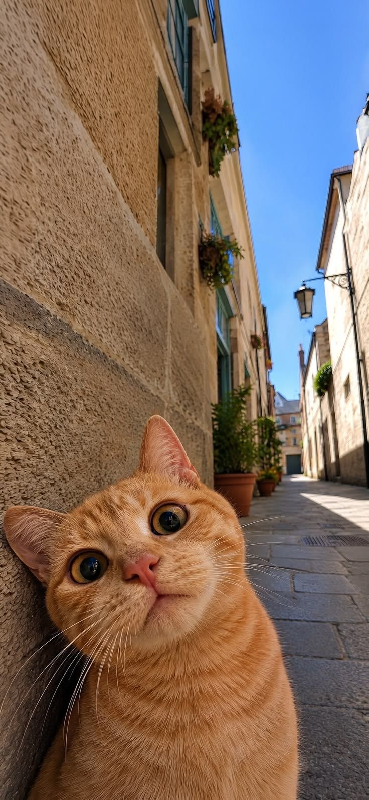 736x1595 Cats in europe. Cat reference photo, Animal in a city photography, Cat wallpaper aesthetic lockscreen