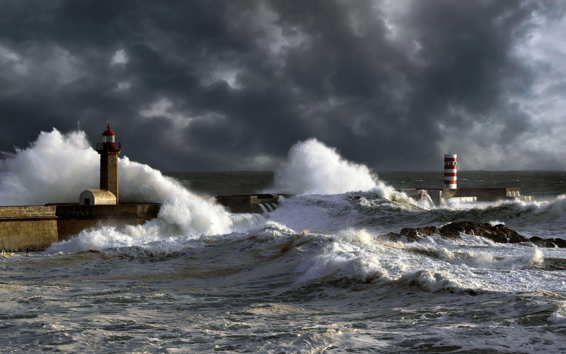 Lighthouse Storm Wallpapers - Top Free Lighthouse Storm Backgrounds ...