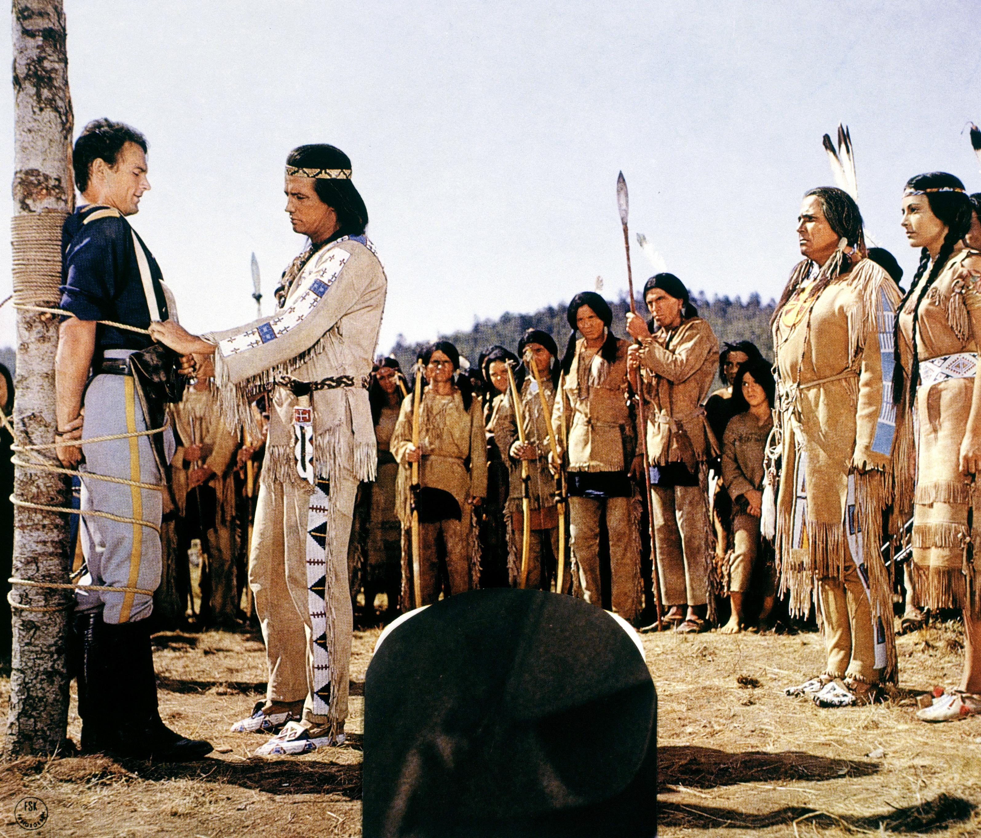 3191x2726 Winnetou and his Red Brothers