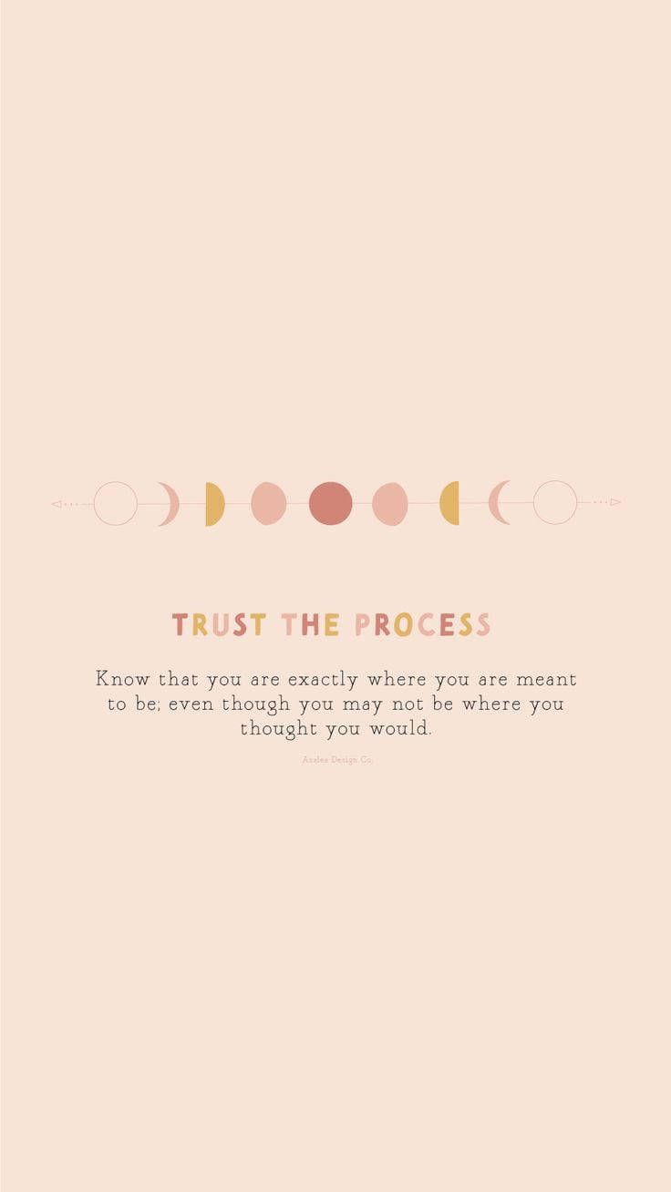 736x1308 Download Trust Quote Moon Phases Wallpaper