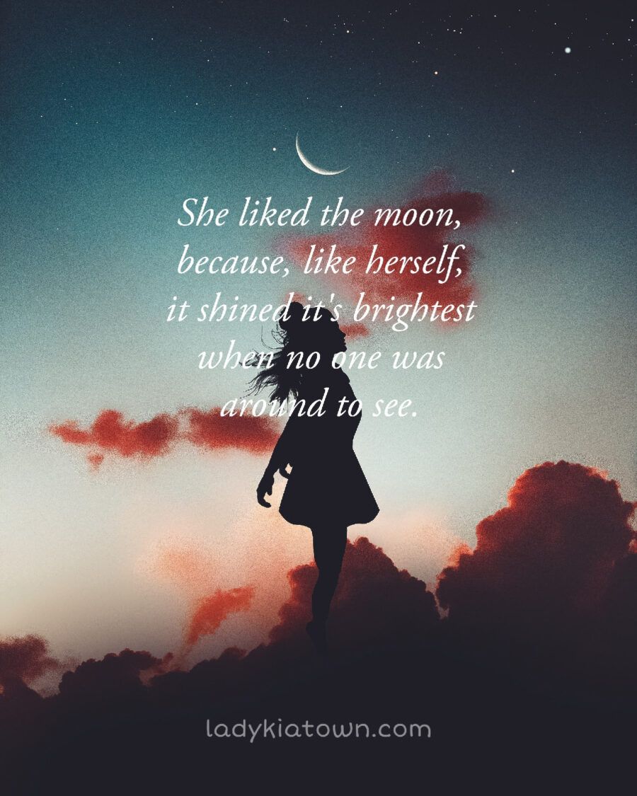 900x1125 Moon Quotes Wallpaper