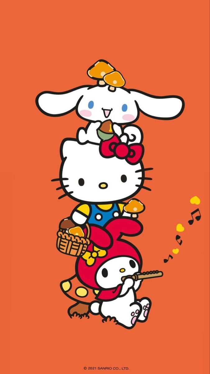 675x1200 Hello kitty wallpaper