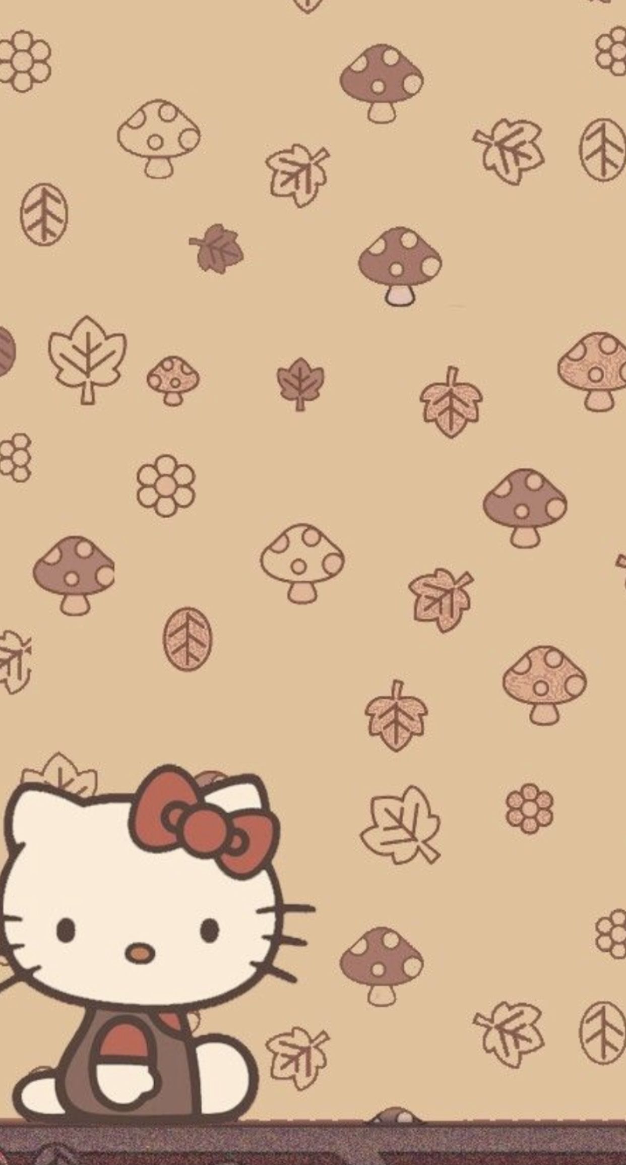 1242x2311 Hello Kitty Fall Wallpaper