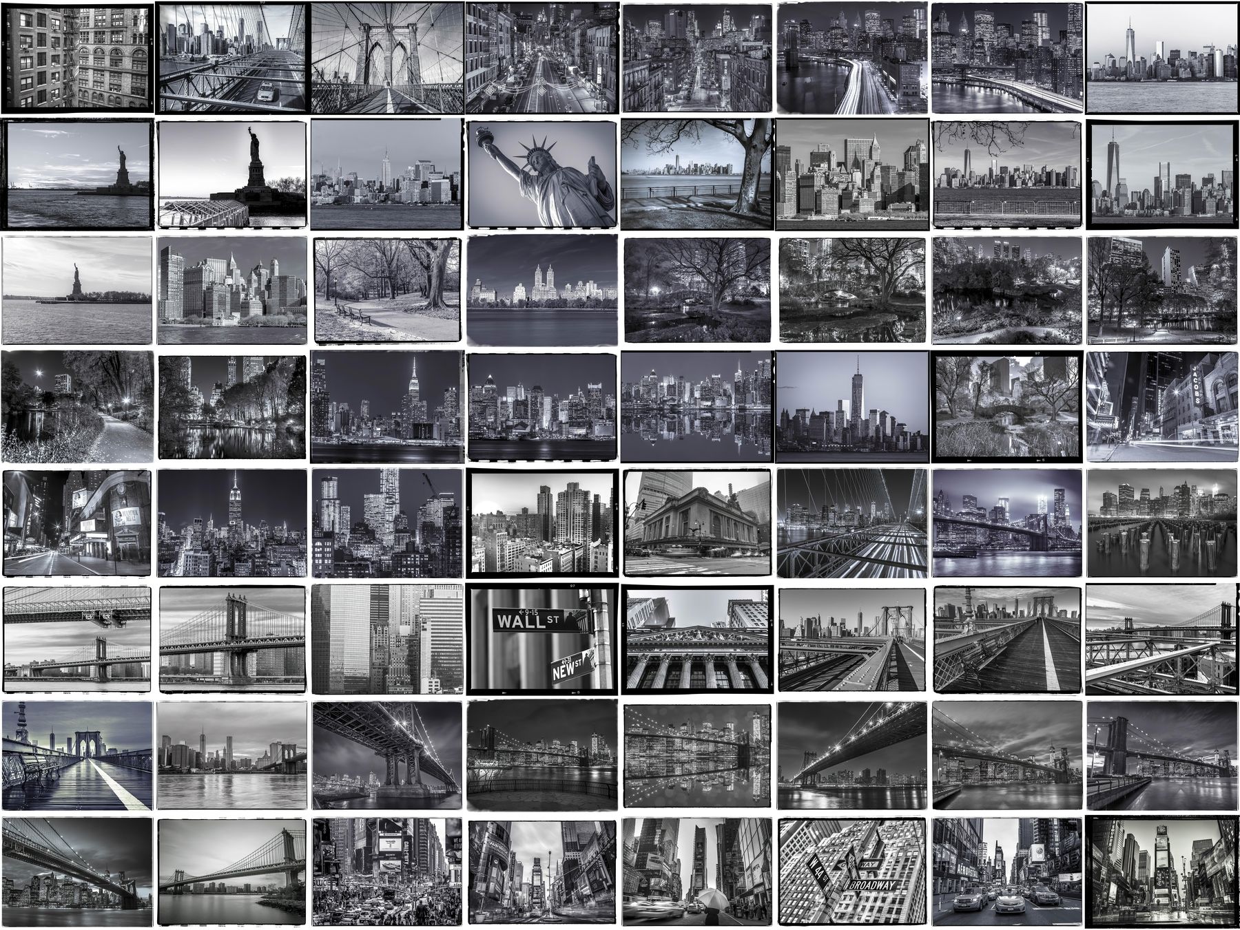1800x1351 Collage Of New York City Wallpaper