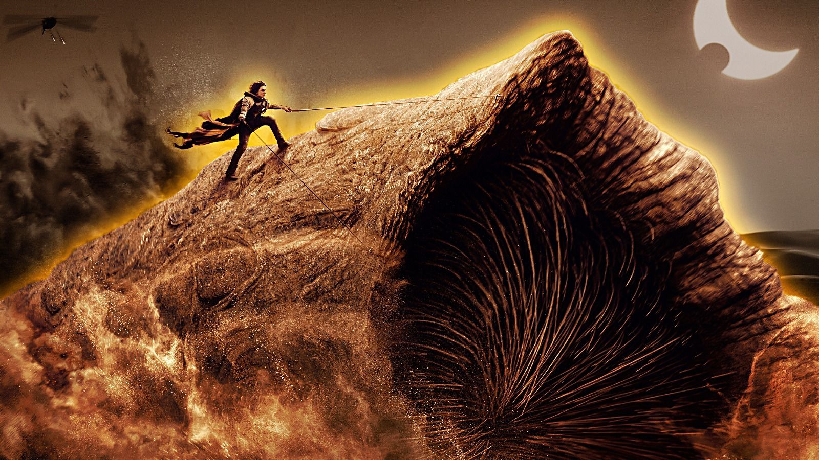 1600x900 Dune: How Fremen Ride Sandworms In The Book
