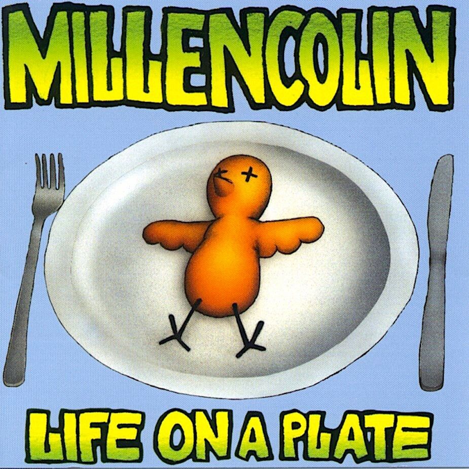 925x925 MILLENCOLIN 'Life on a Plate BANNER HUGE 8x8 Ft Fabric Poster Tapestry Album