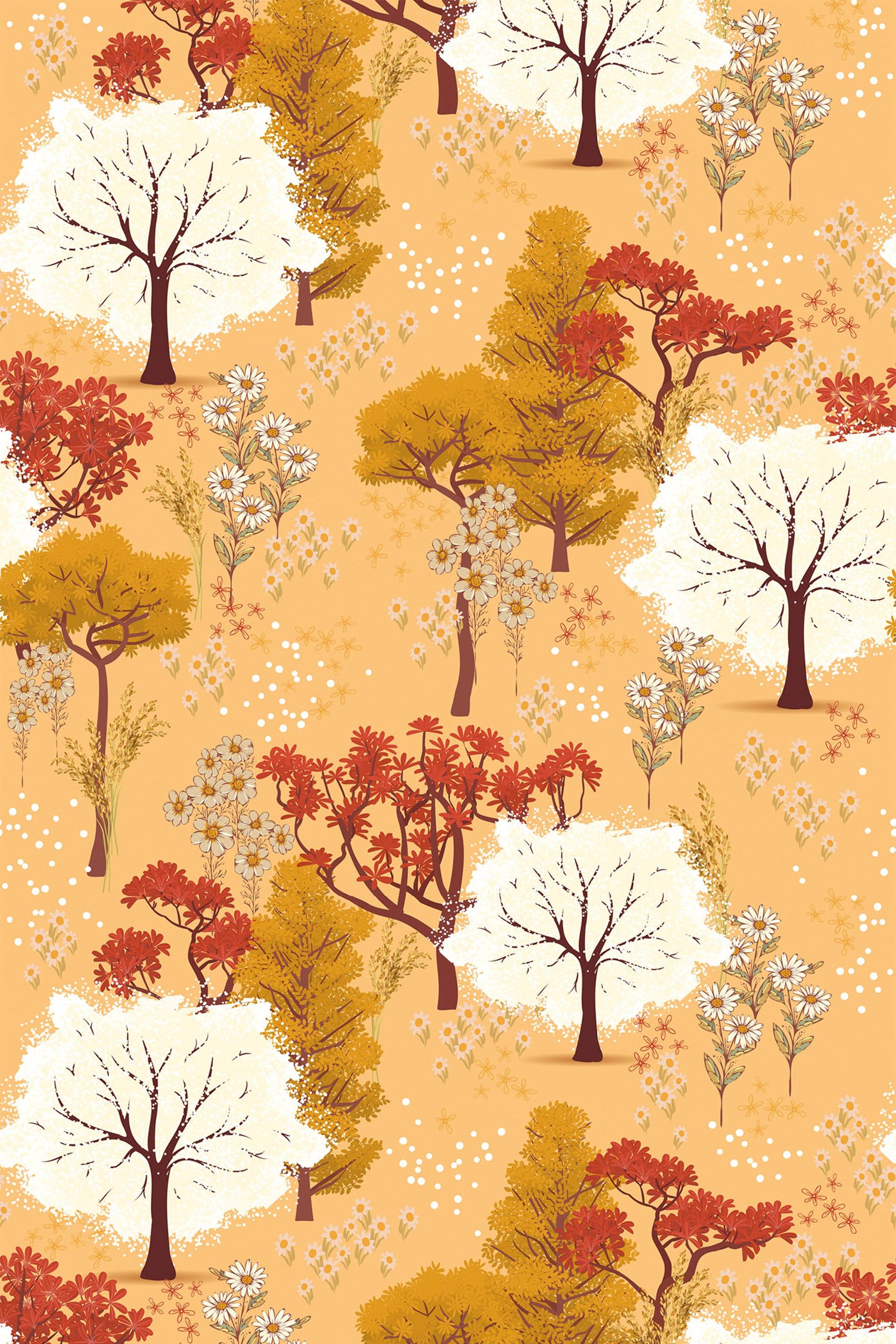 1920x2880 Magical forest Peel and Stick Removable Wallpaper