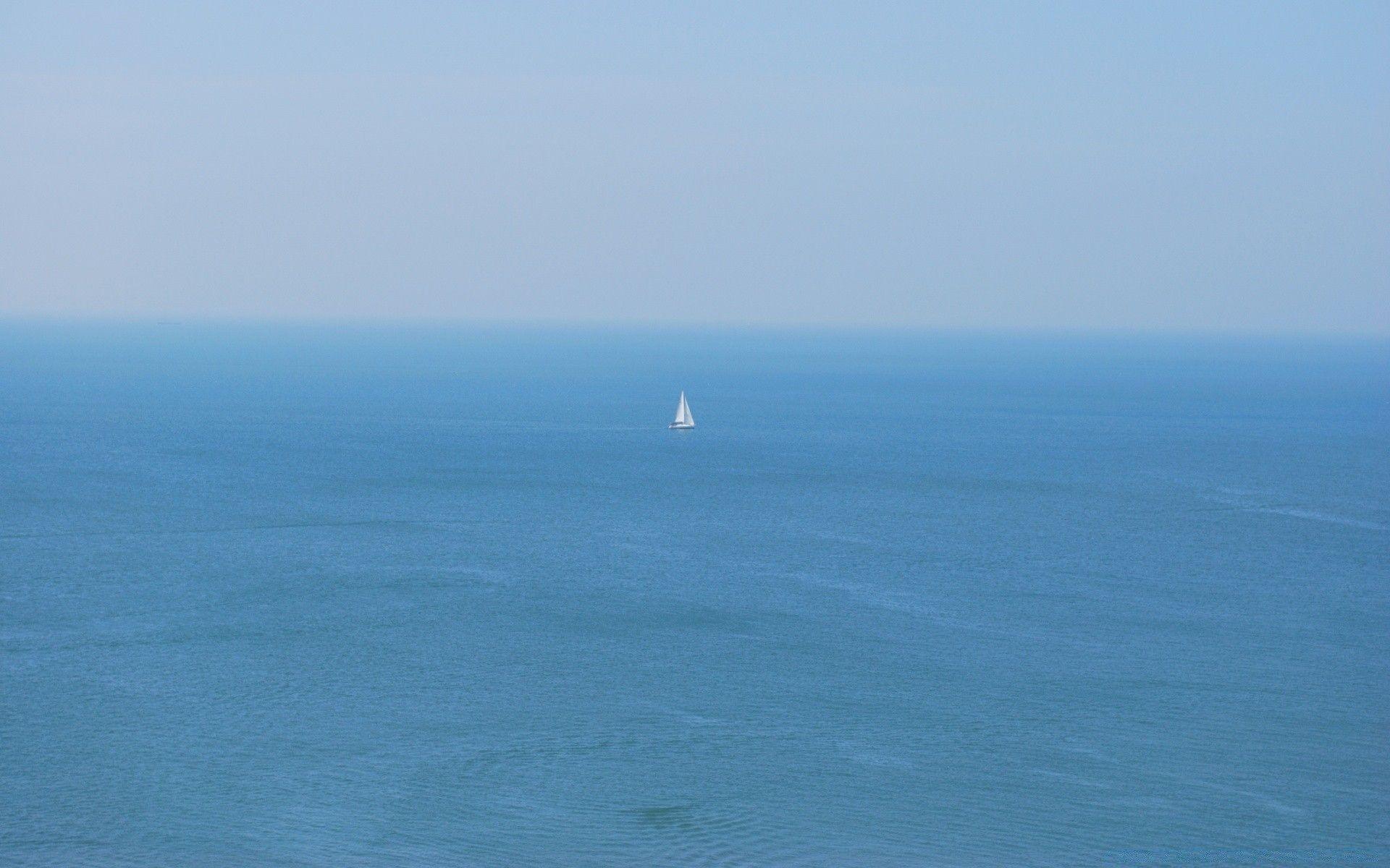 1920x1200 Sailboat In Open Sea