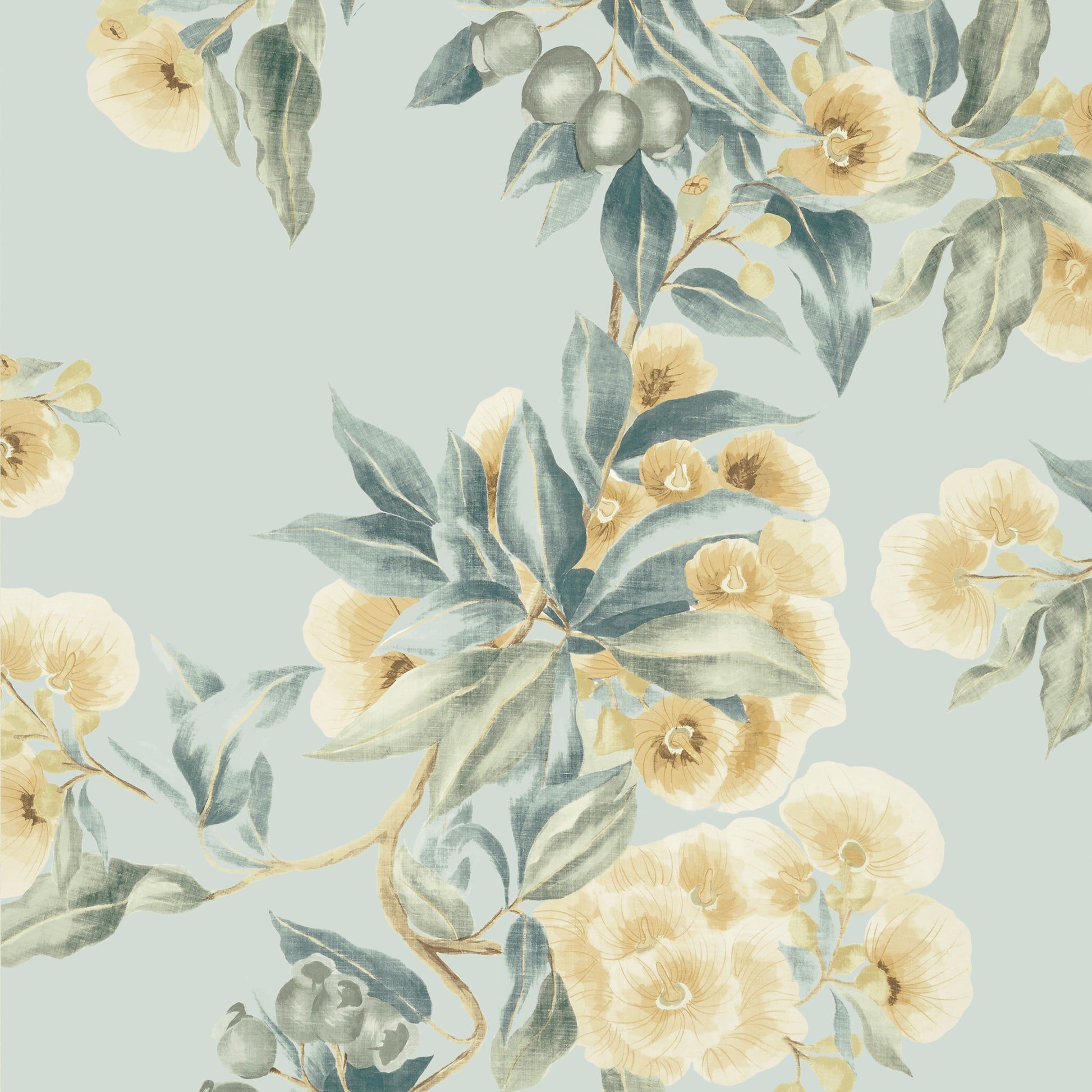 1946x1946 AT24552. Camellia Garden, Devon French Wallpaper