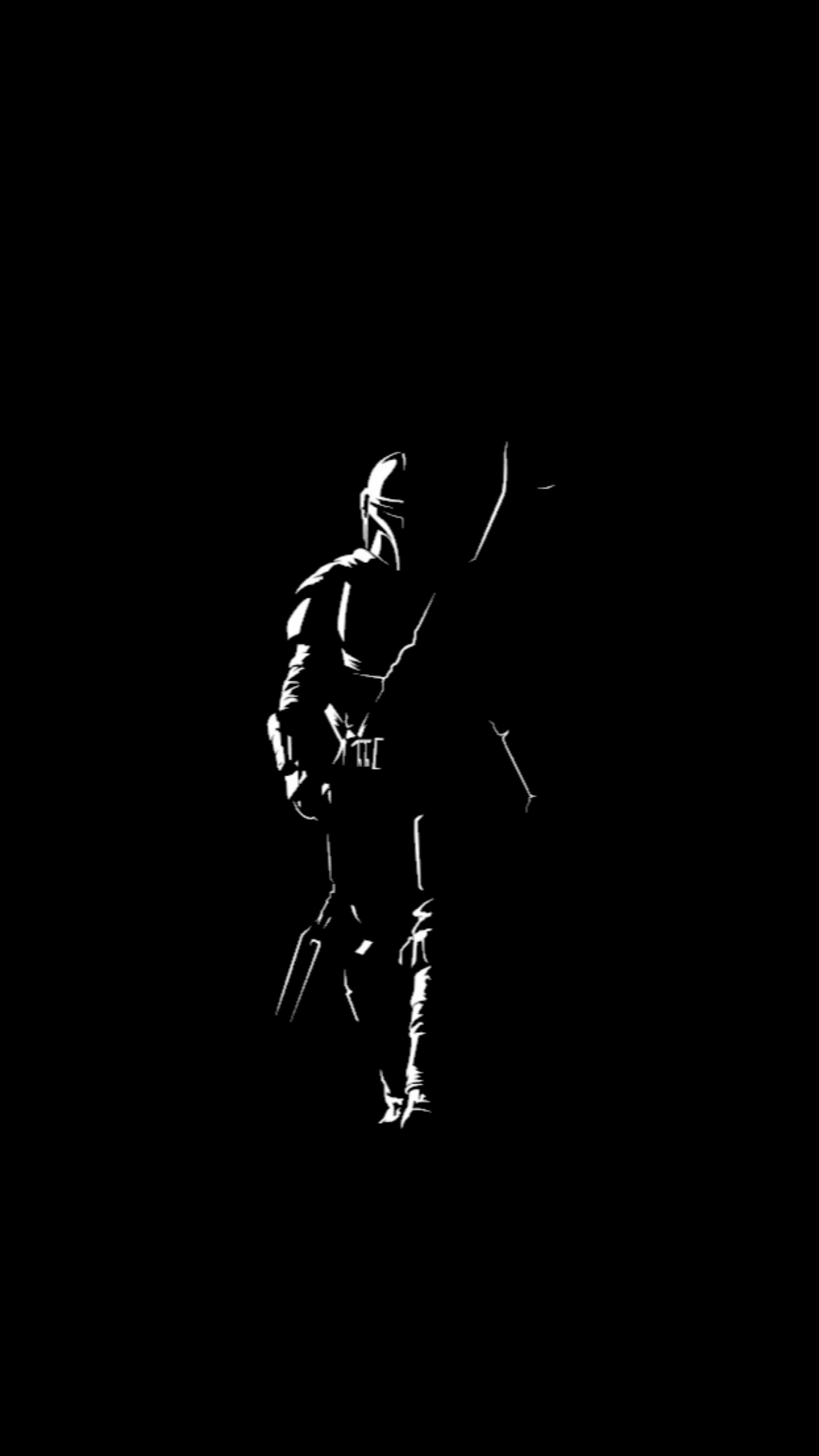 2160x3840 Mandalorian Amoled Wallpaper