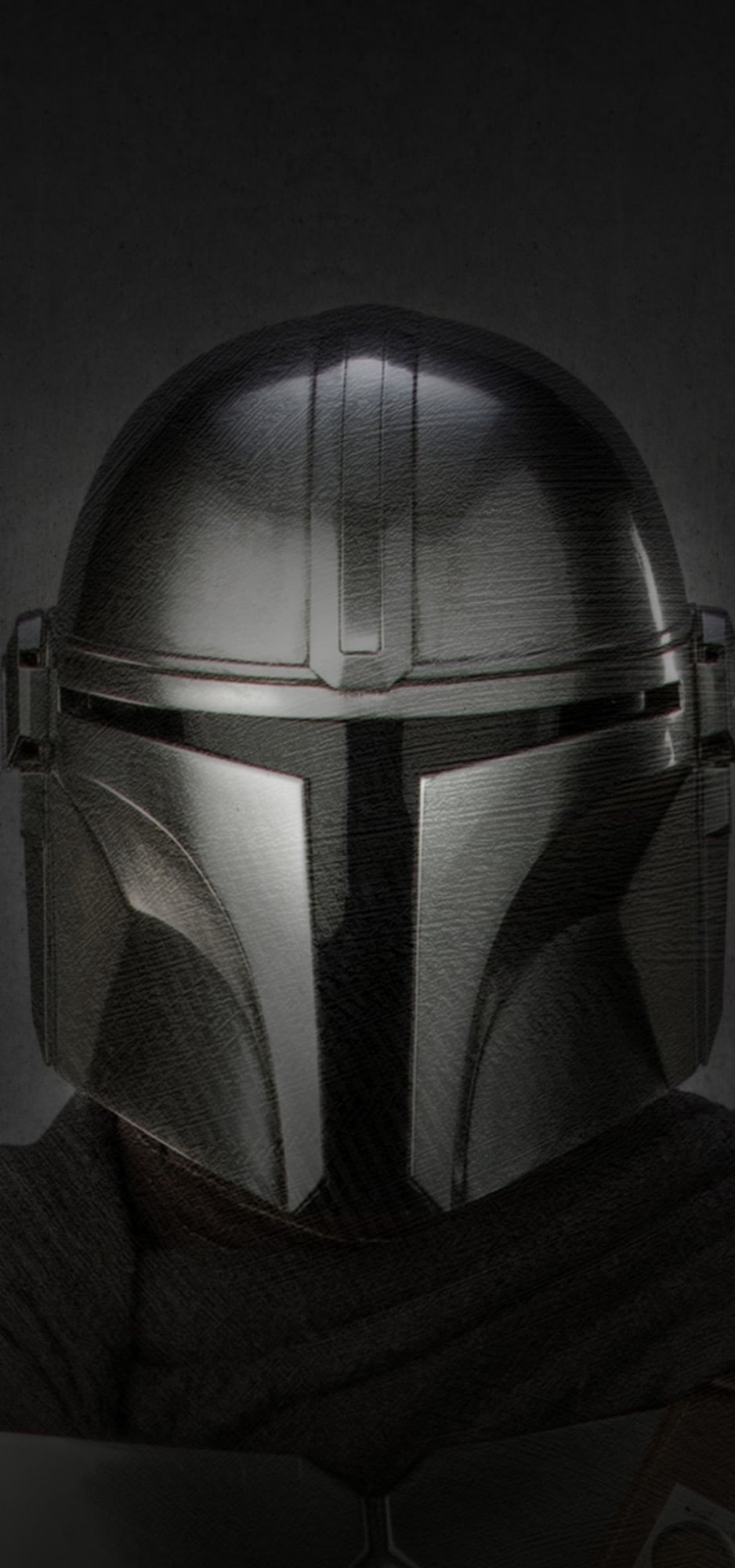 938x2000 Anyone have this pixel 5 mandalorian wallpaper in high quality? Need for the setup