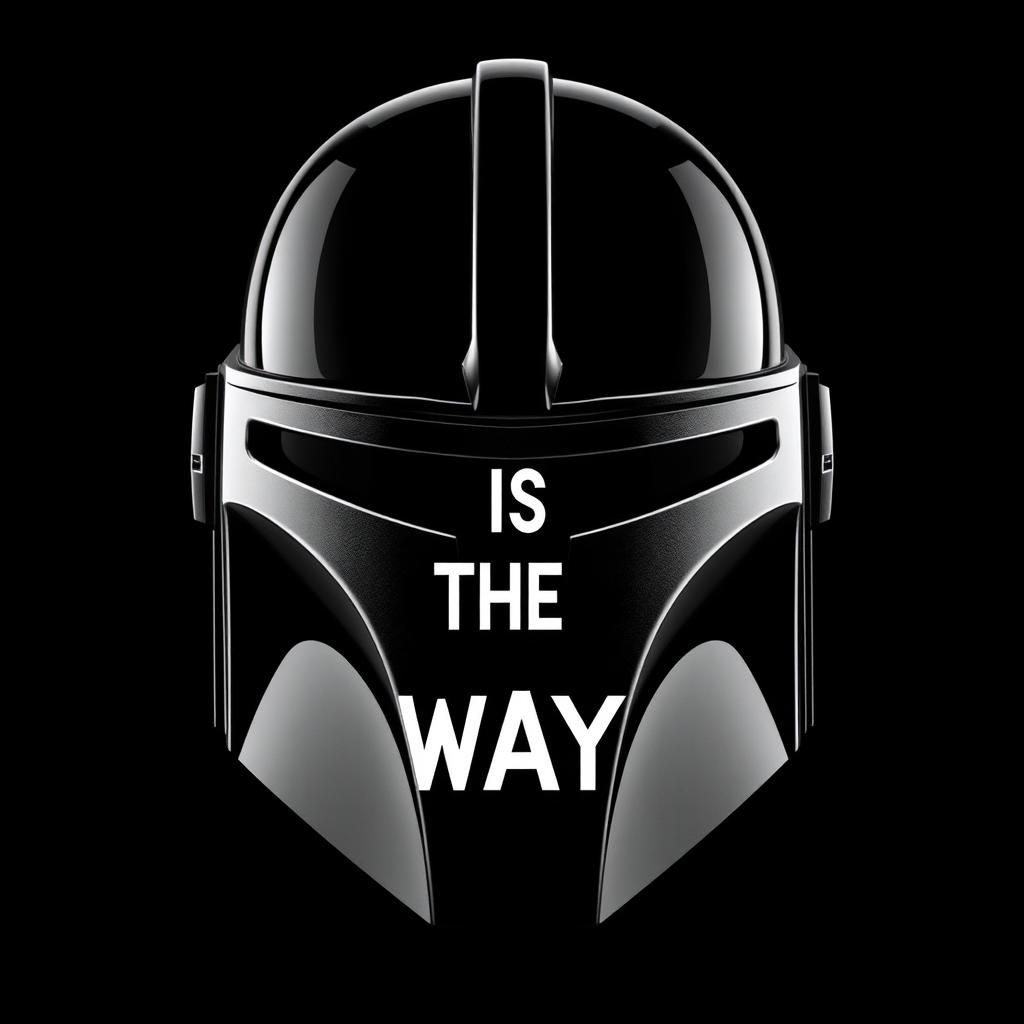 1024x1024 Iconic Mandalorian Helmet