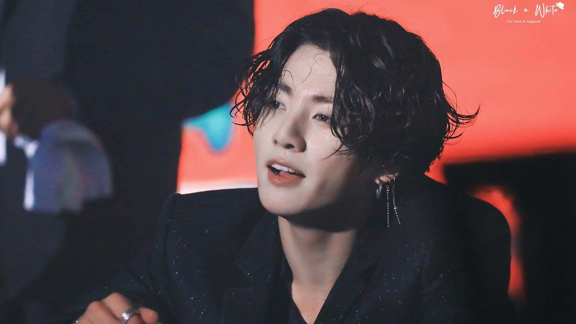 1920x1080 Download BTS's Jungkook looking beautiful with long hair Wallpaper