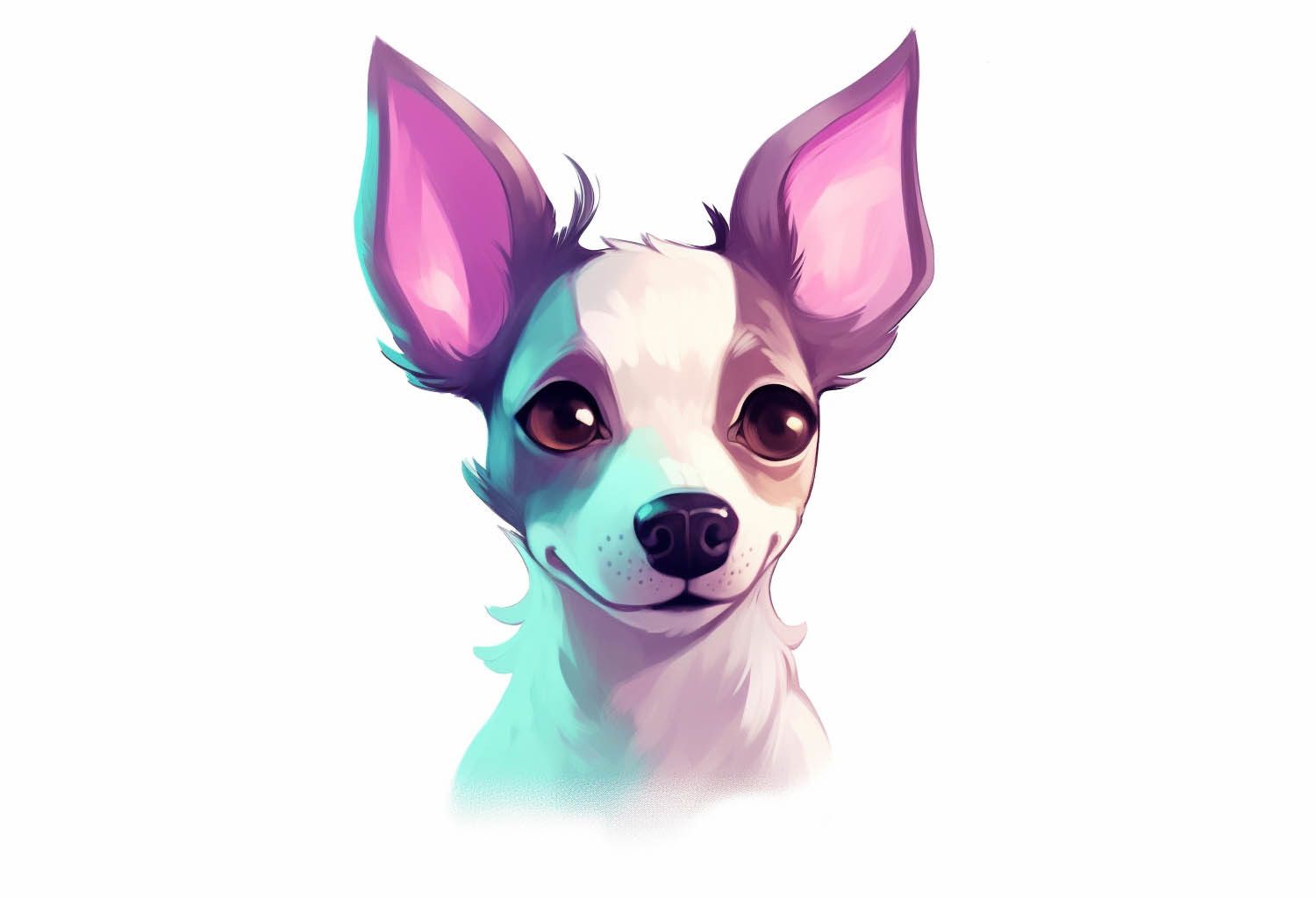 1500x1024 Rat Terrier Colorful Dog Graphic by Poster Boutique · Creative Fabrica