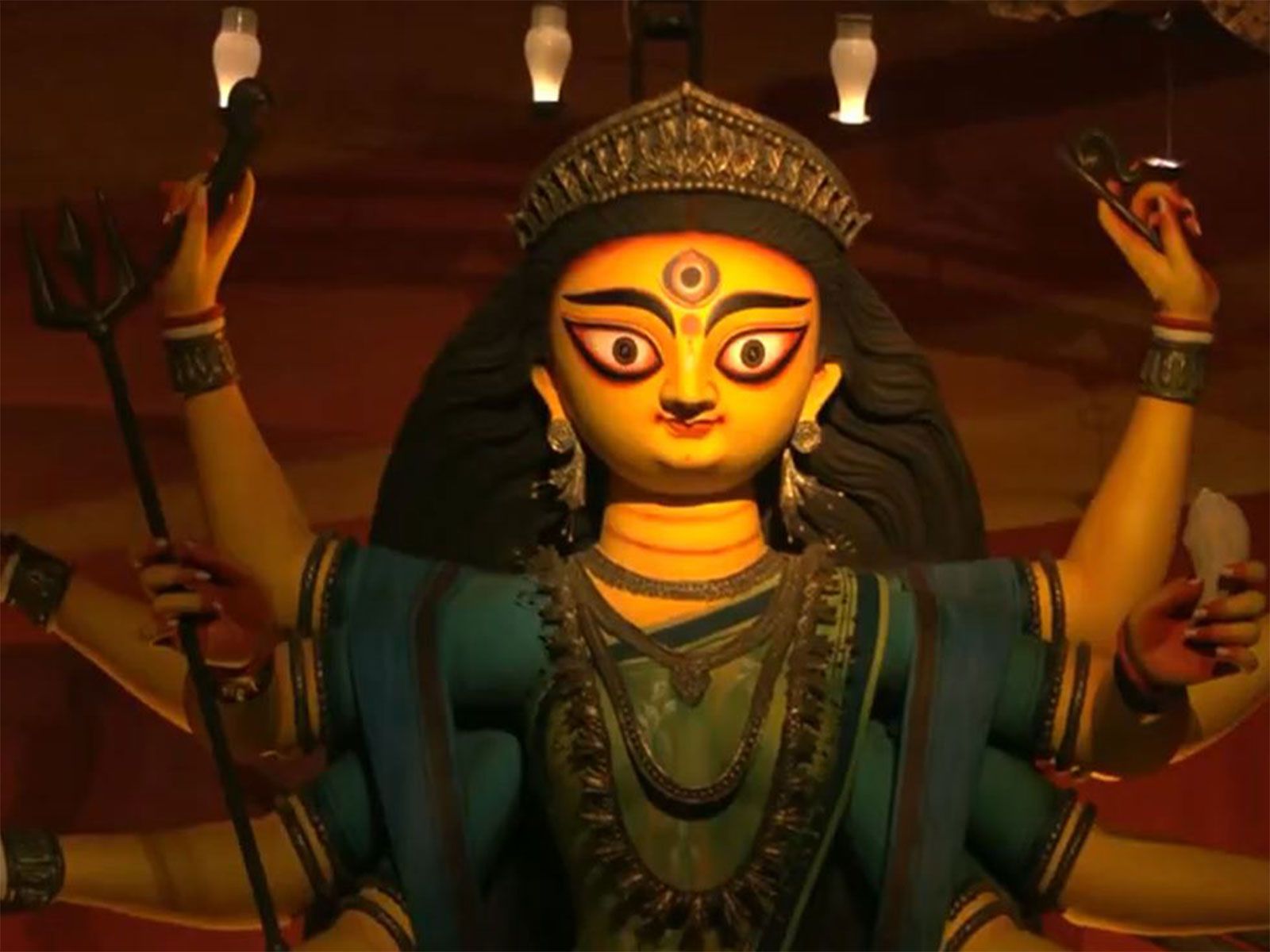 1600x1200 Durga Puja 2026:&;West Bengal pandals embrace themes of &;Shodhan&;, 'Adi Shakti'&;