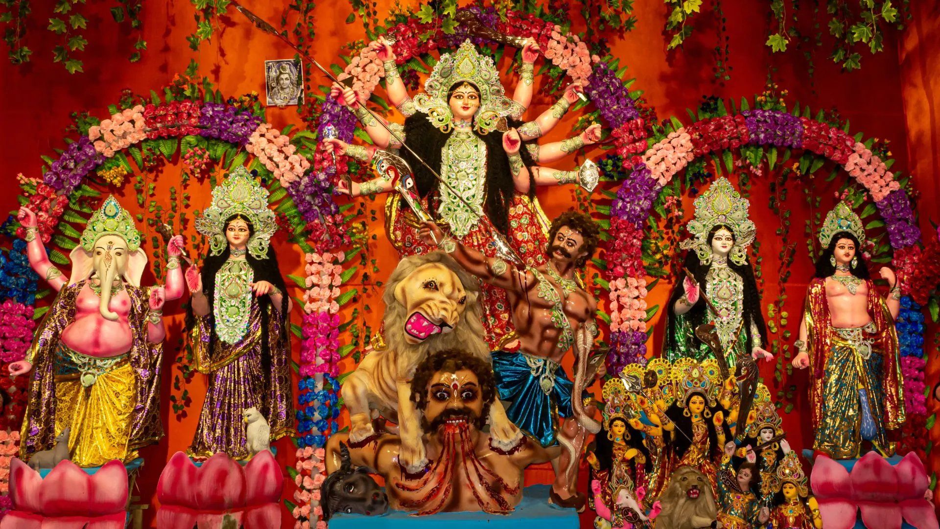 1920x1080 How Many Durga Puja Pandals in Kolkata? Exploring the Enchanting Festi