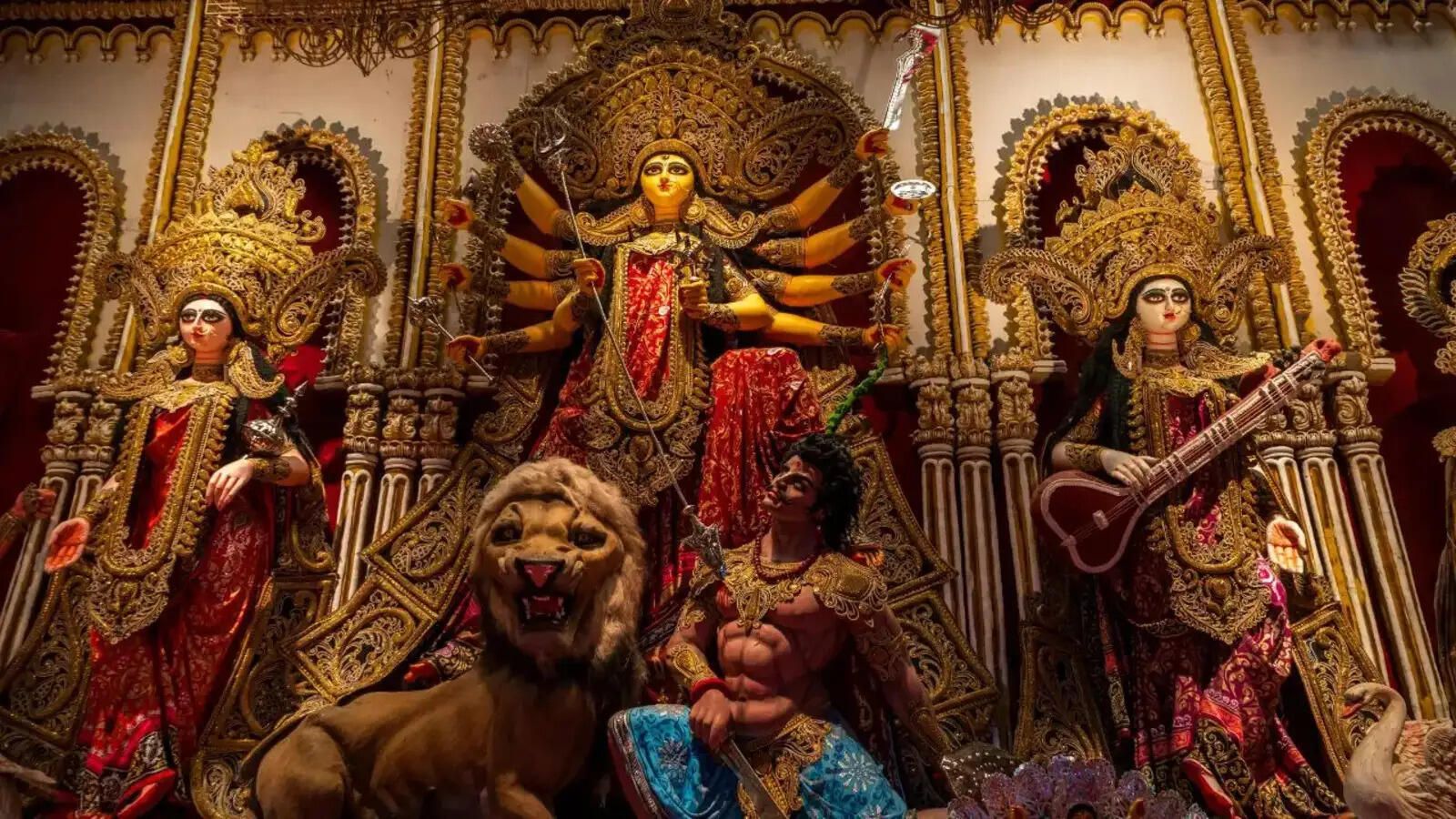 1600x900 Kolkata puja pandal celebrates legacy of Bengali language Economic Times