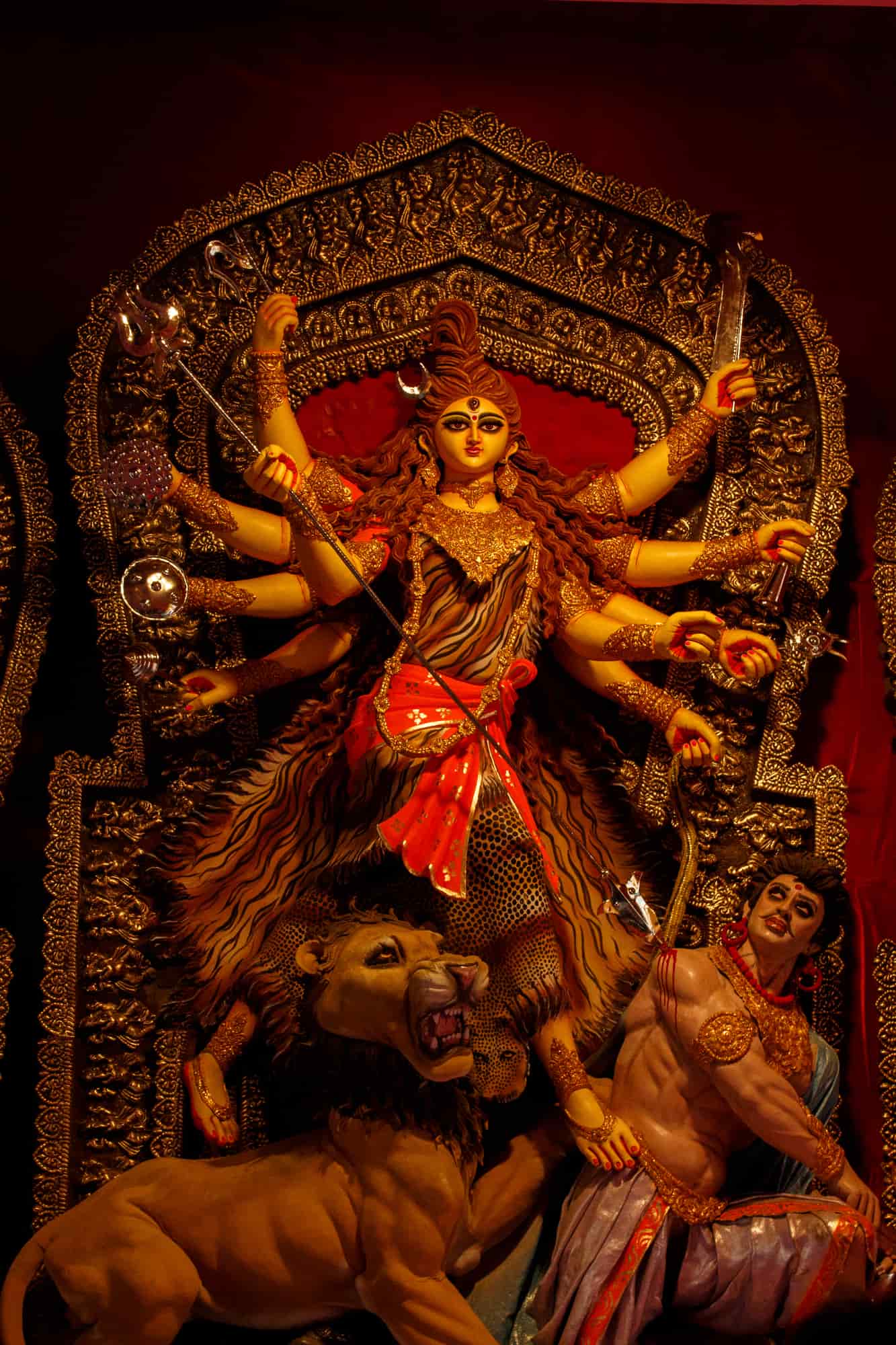 1333x2000 Photo of Kabitirthey Sarodotsab Durga Puja in Khidirpur, Kolkata