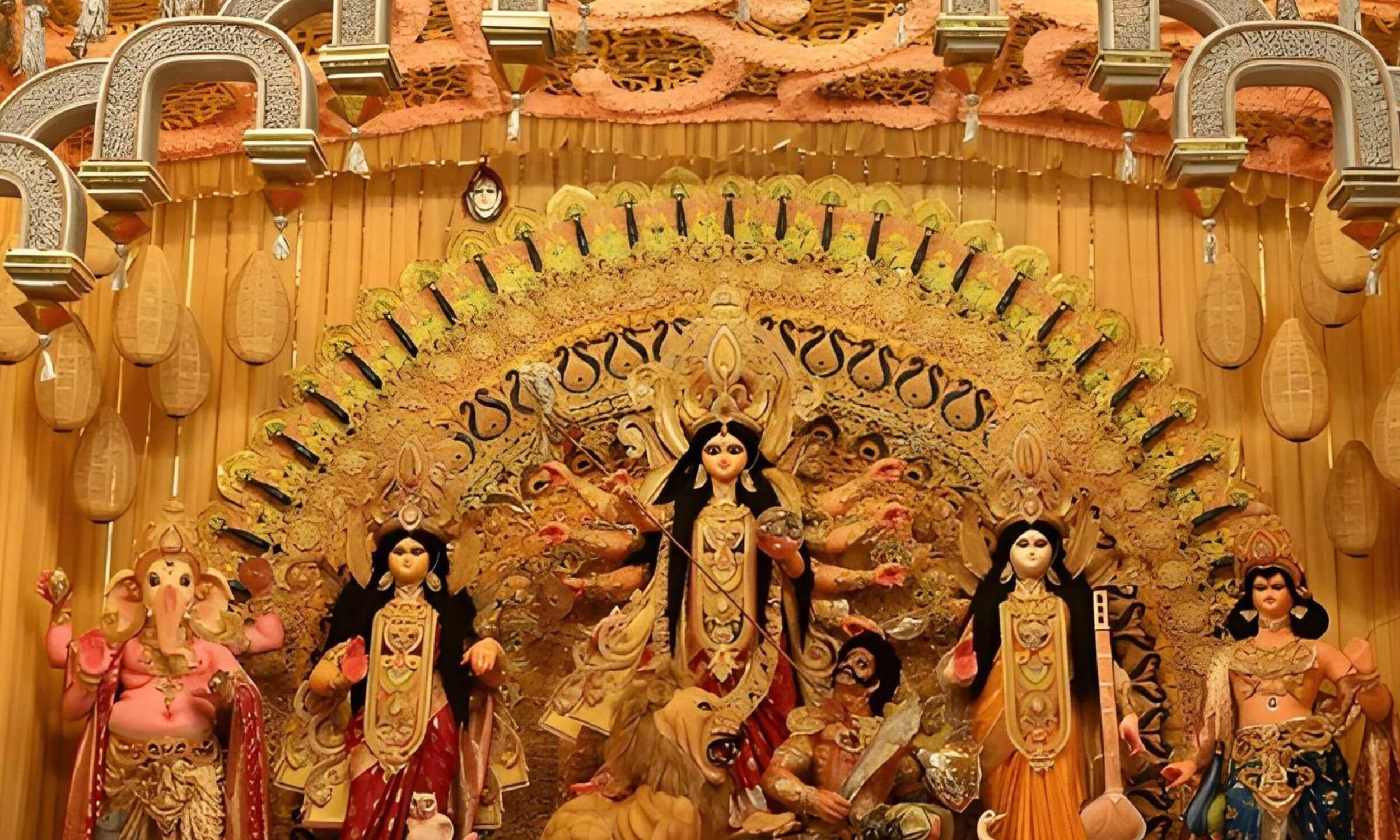 2500x1500 Kolkata Durga Puja Festival 2026: Dates, Celebration & Things to Do. Tour My India
