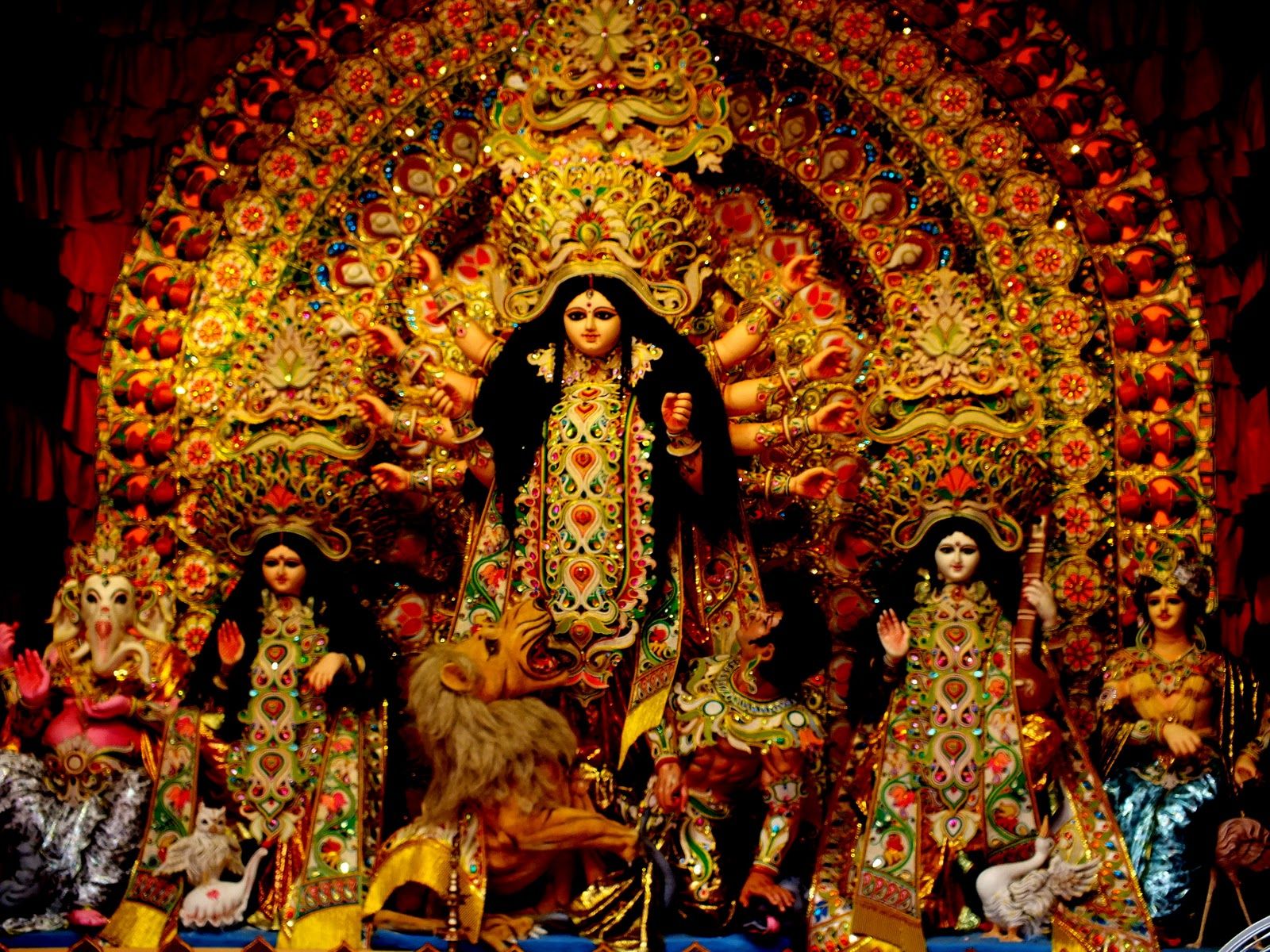 1600x1200 Durga Puja's Kahani Eagle Blog. US India Travel News