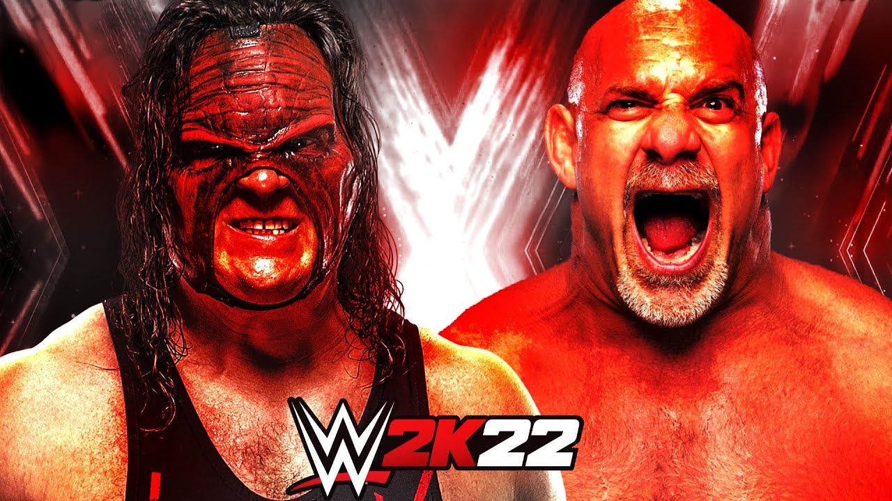 1280x720 WWE 2K22 Kane vs Goldberg
