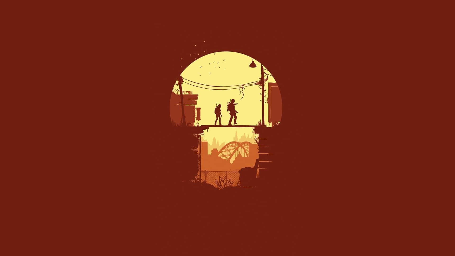 1920x1080 Download Caption: Sophisticated Minimalist Gaming Setup Wallpaper