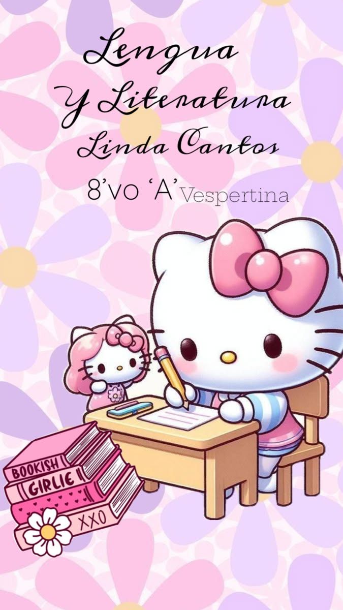 675x1200 Hello kitty studying wallpaper. Study with hello kitty wallpaper, Study time wallpaper aesthetic hello kitty