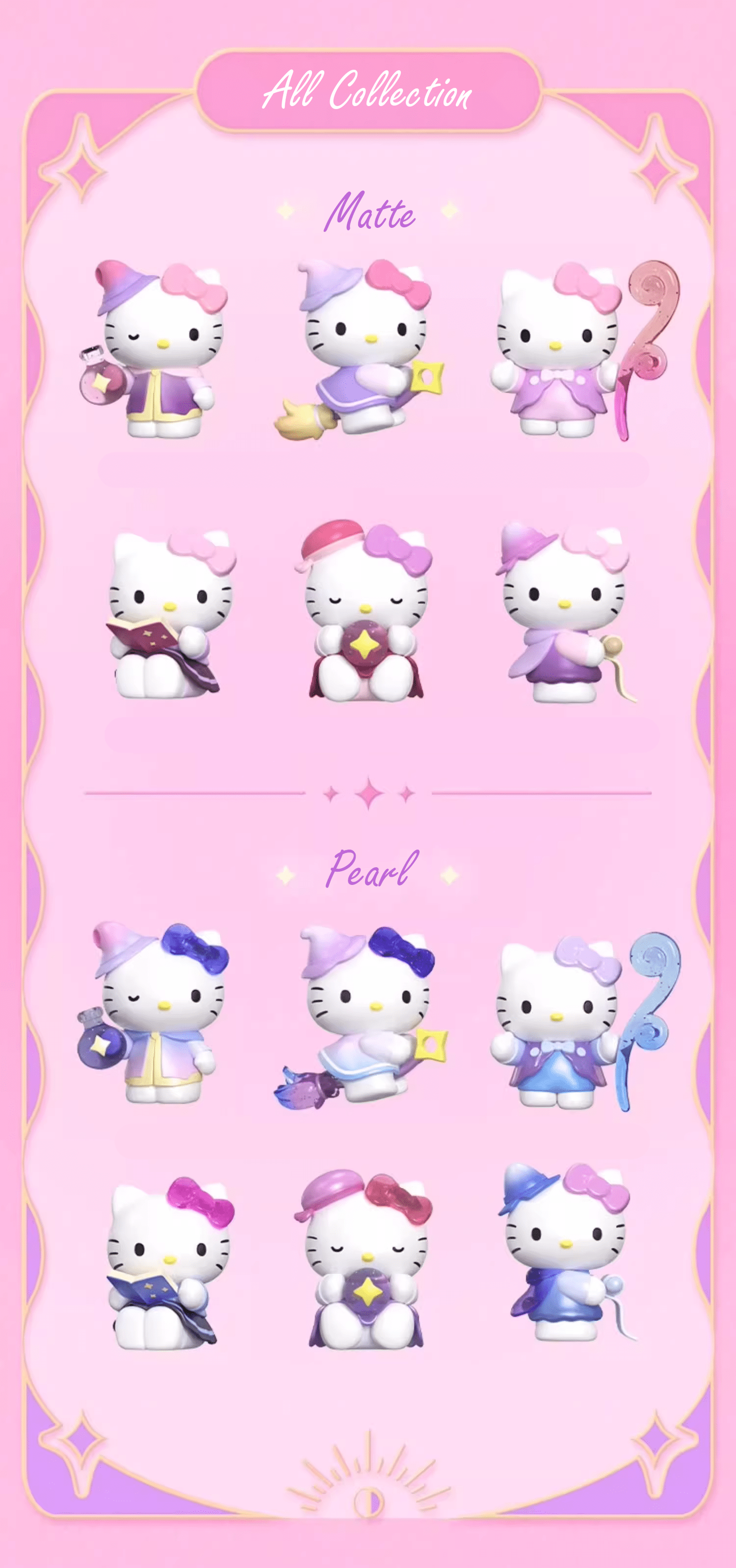 1445x3076 Hello Kitty: Astrology Study Series (Blind box charms)