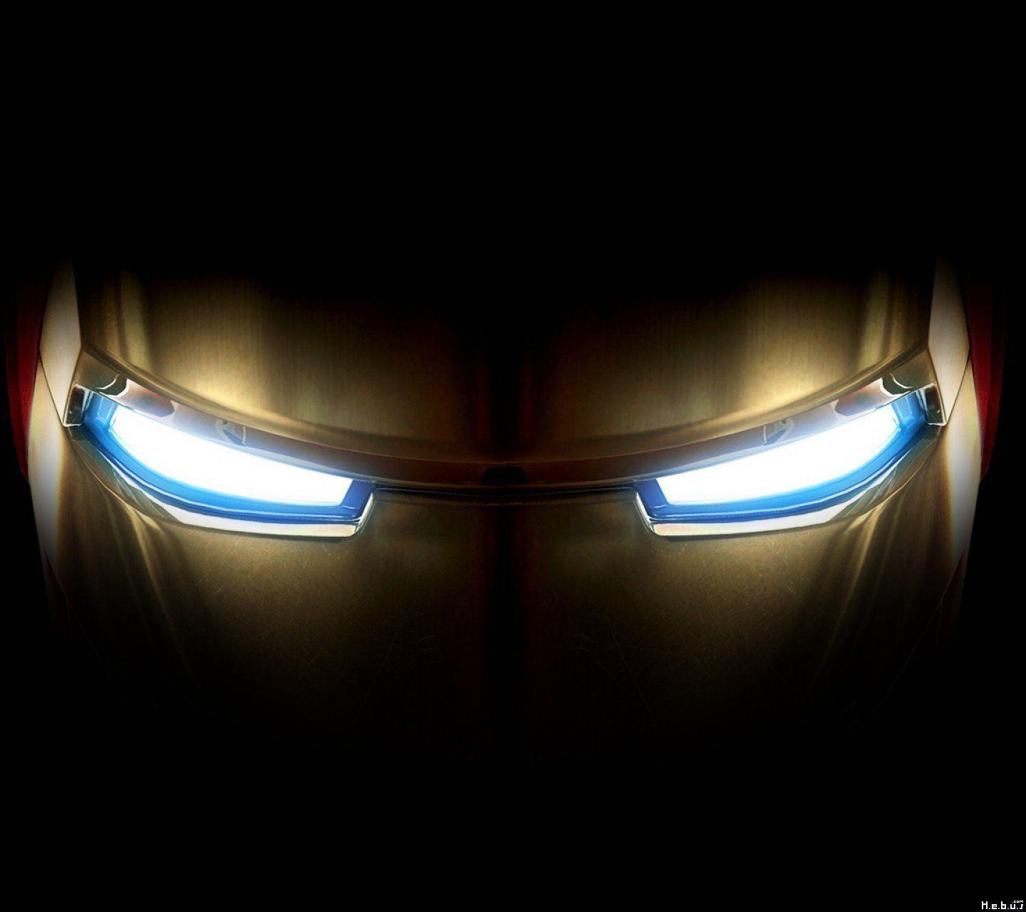 1440x1280 Iron Man Face Wallpaper
