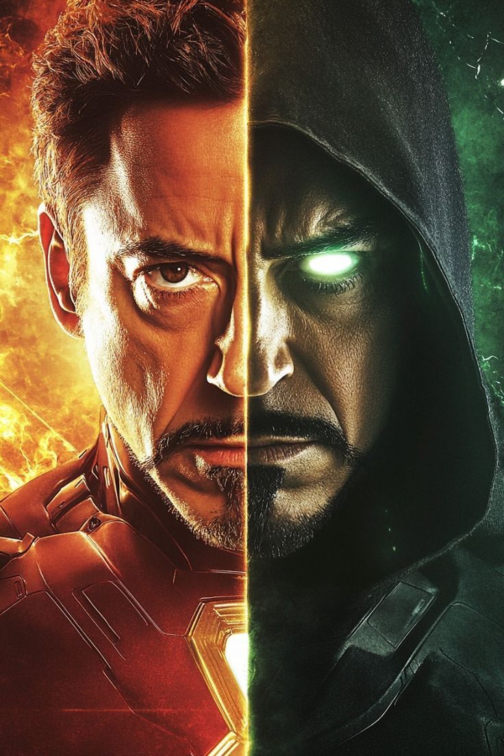 736x1104 iron man vs Dr Doom