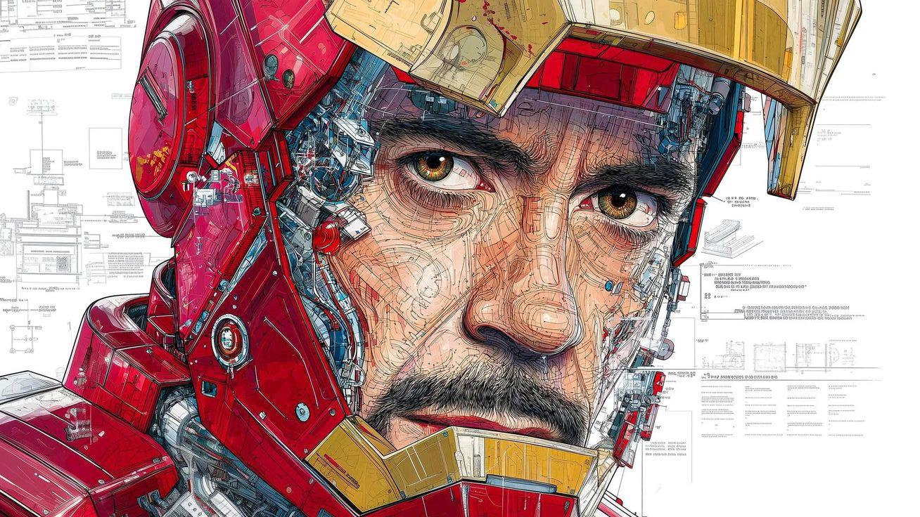 1308x736 IRON MAN WALLPAPER