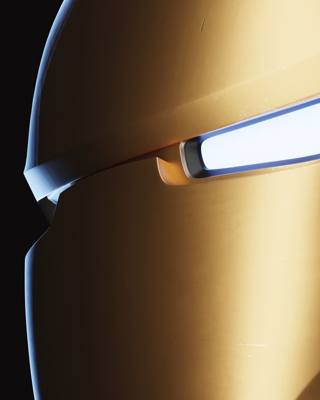 1080x1350 Iron Man MKIII Helmet