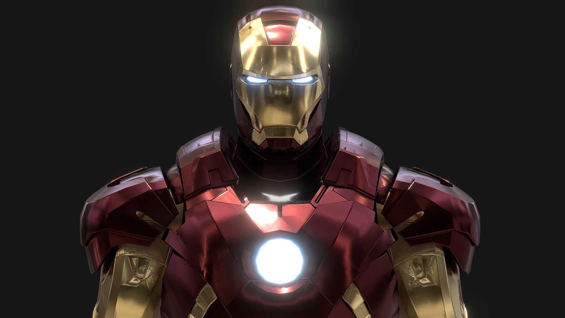 1920x1080 Iron Man Free 3D model by Grant Riley [69dde1a]