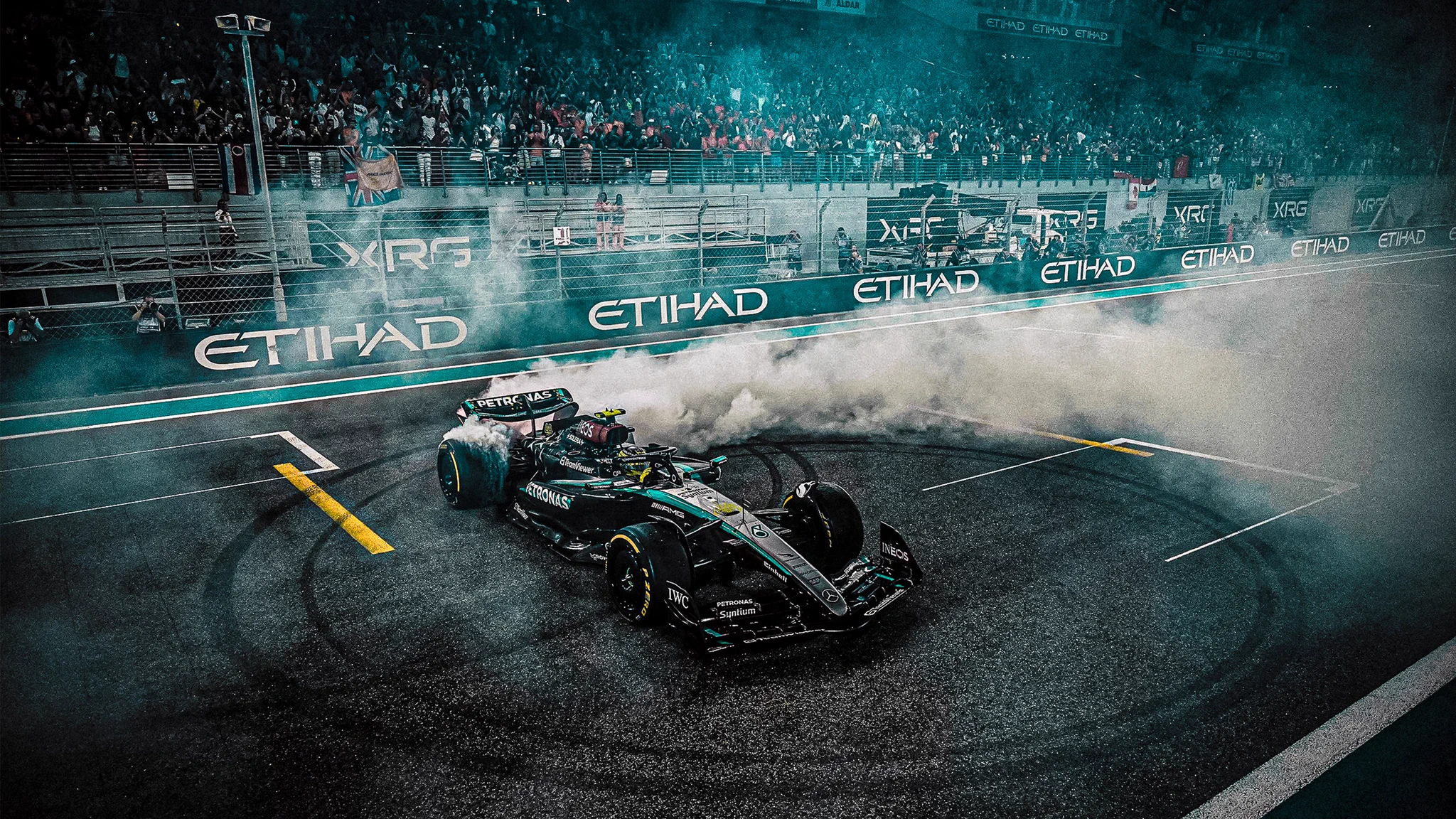 2048x1152 F1 Universe on X: Lewis Hamilton Mercedes Donut