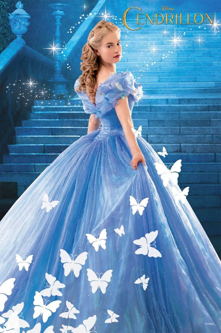 736x1112 Lily James, Disney, Cinderella, 2015