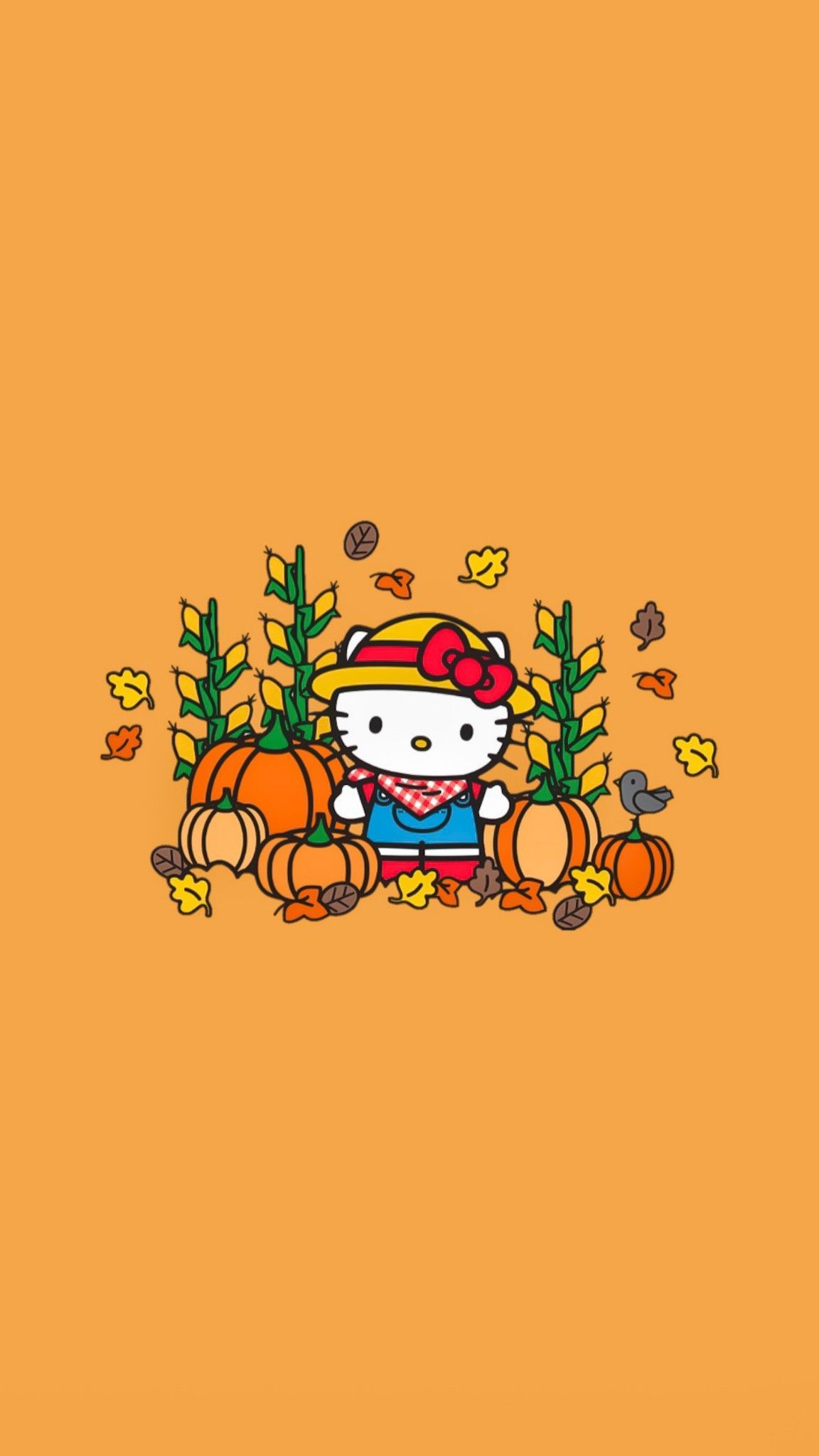 1152x2048 Sanrio Fall Wallpaper
