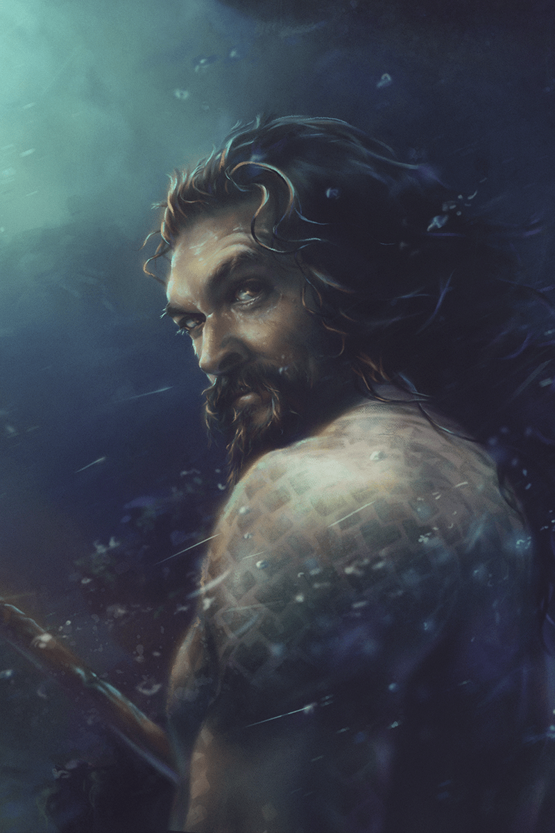 800x1200 Aquaman Phone Wallpaper. Aquaman, Wallpaper, Trident