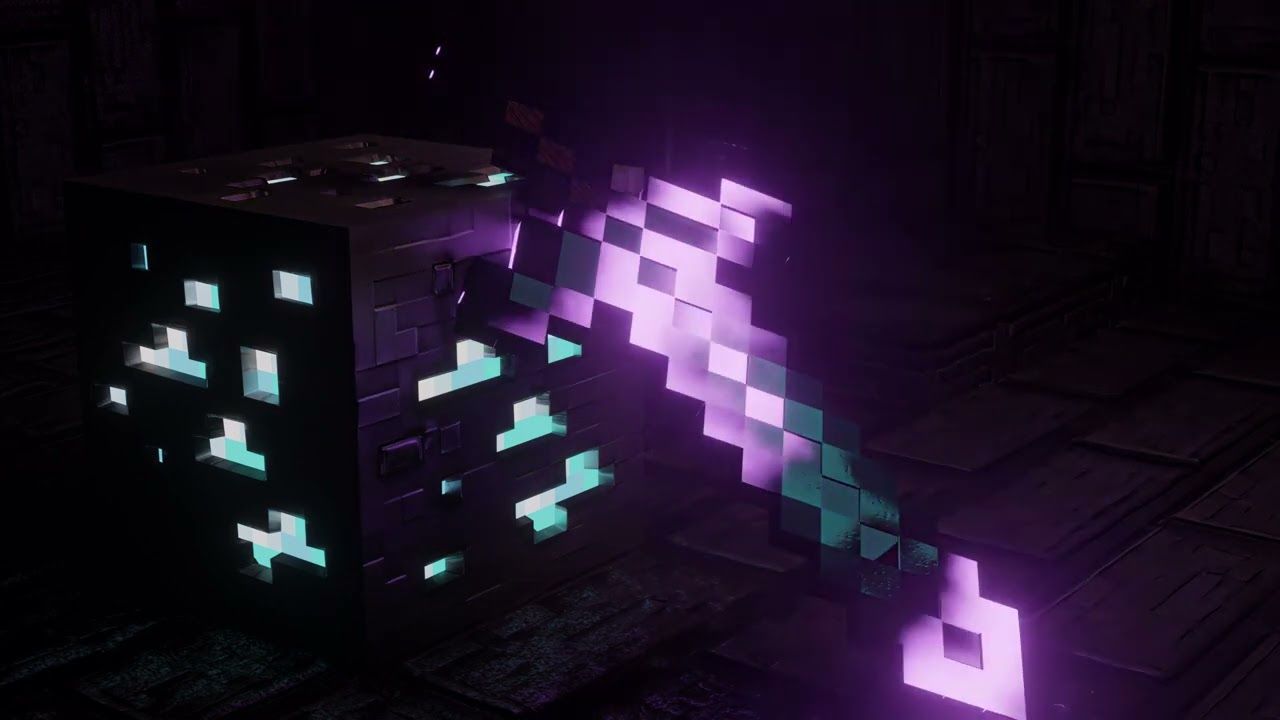 1280x720 minecraft enchanted sword 4k live wallpaper