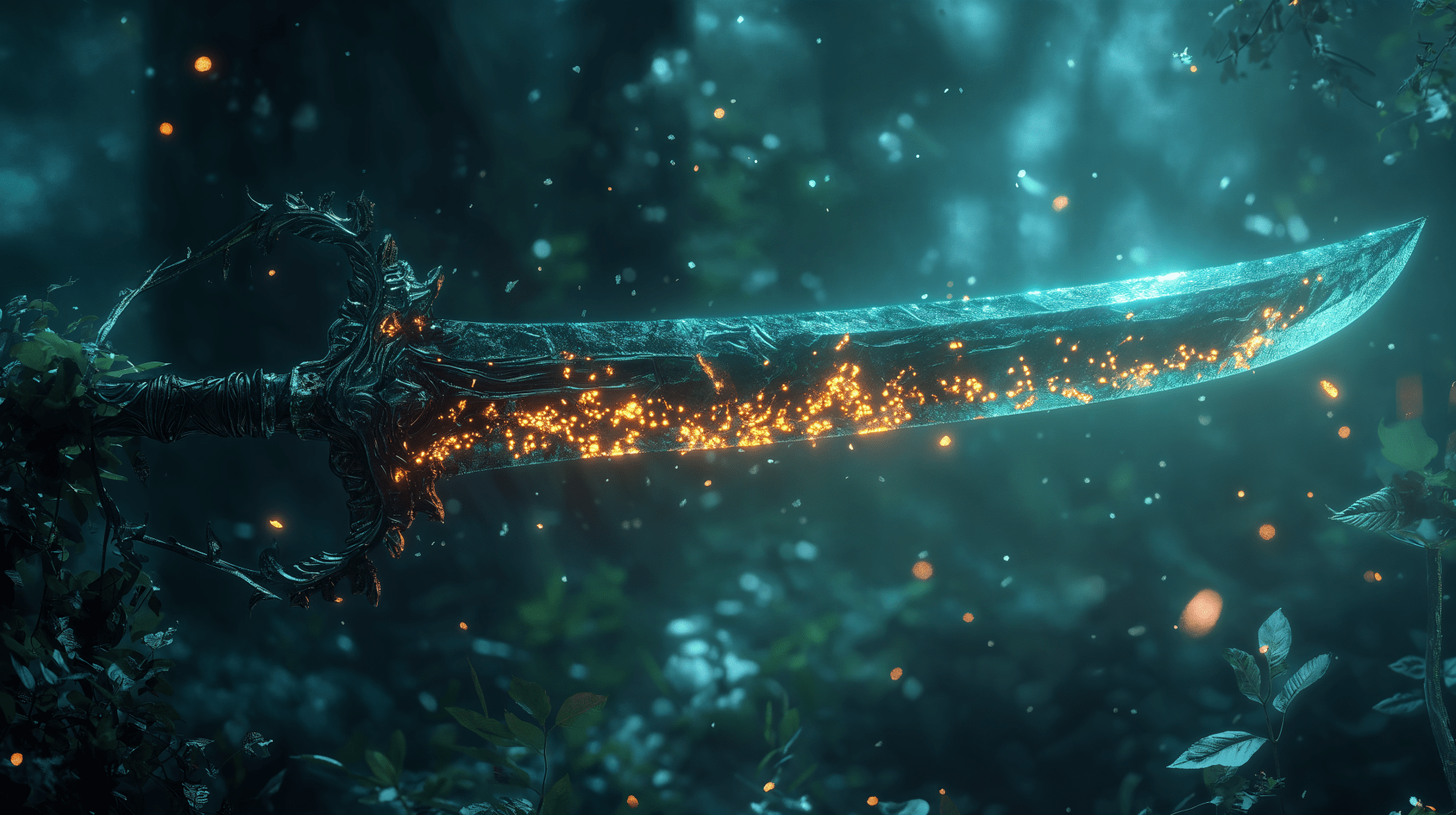 1920x1075 Enchanted Sword: A 4K Ultra HD Fantasy Masterpiece